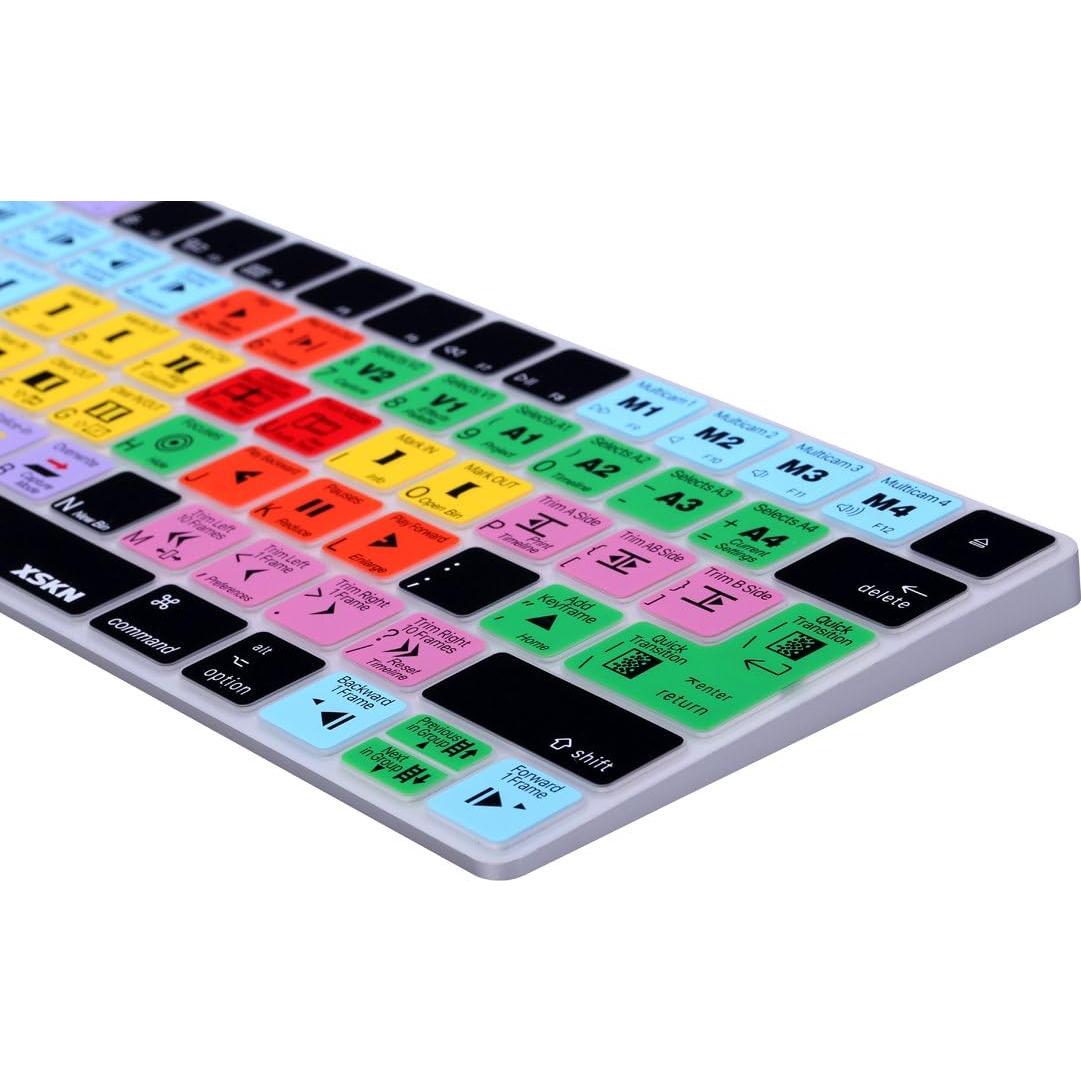 Funda de Teclado Silicona XSKN para Avid Media Composer US/EU