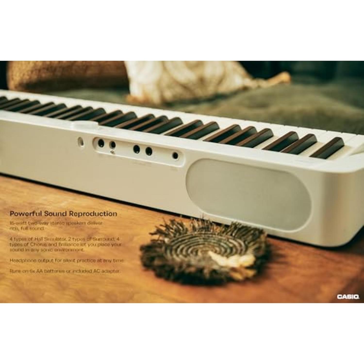 Piano Digital Casio Privia PX-S1100 88 Teclas Bluetooth Blanco