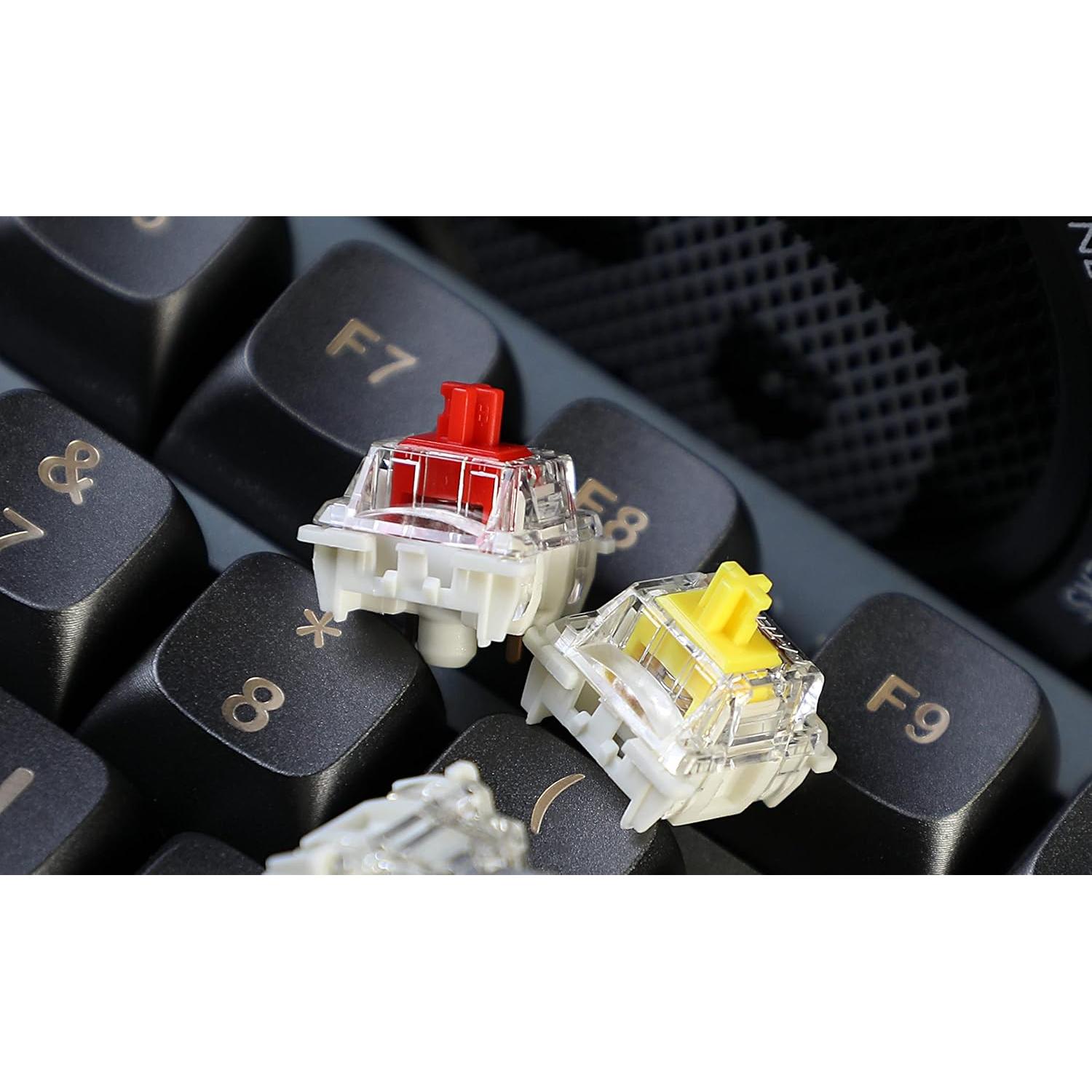 Interruptores GATERON G Pro 3.0 Amarillo 35PCS RGB Lineales