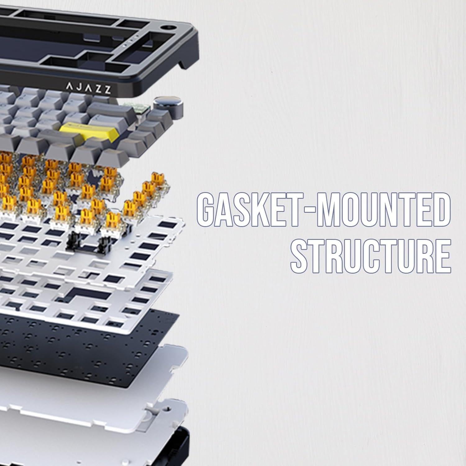 Teclado Gaming AJAZZ AK820 MAX HE Inalámbrico RGB 75%