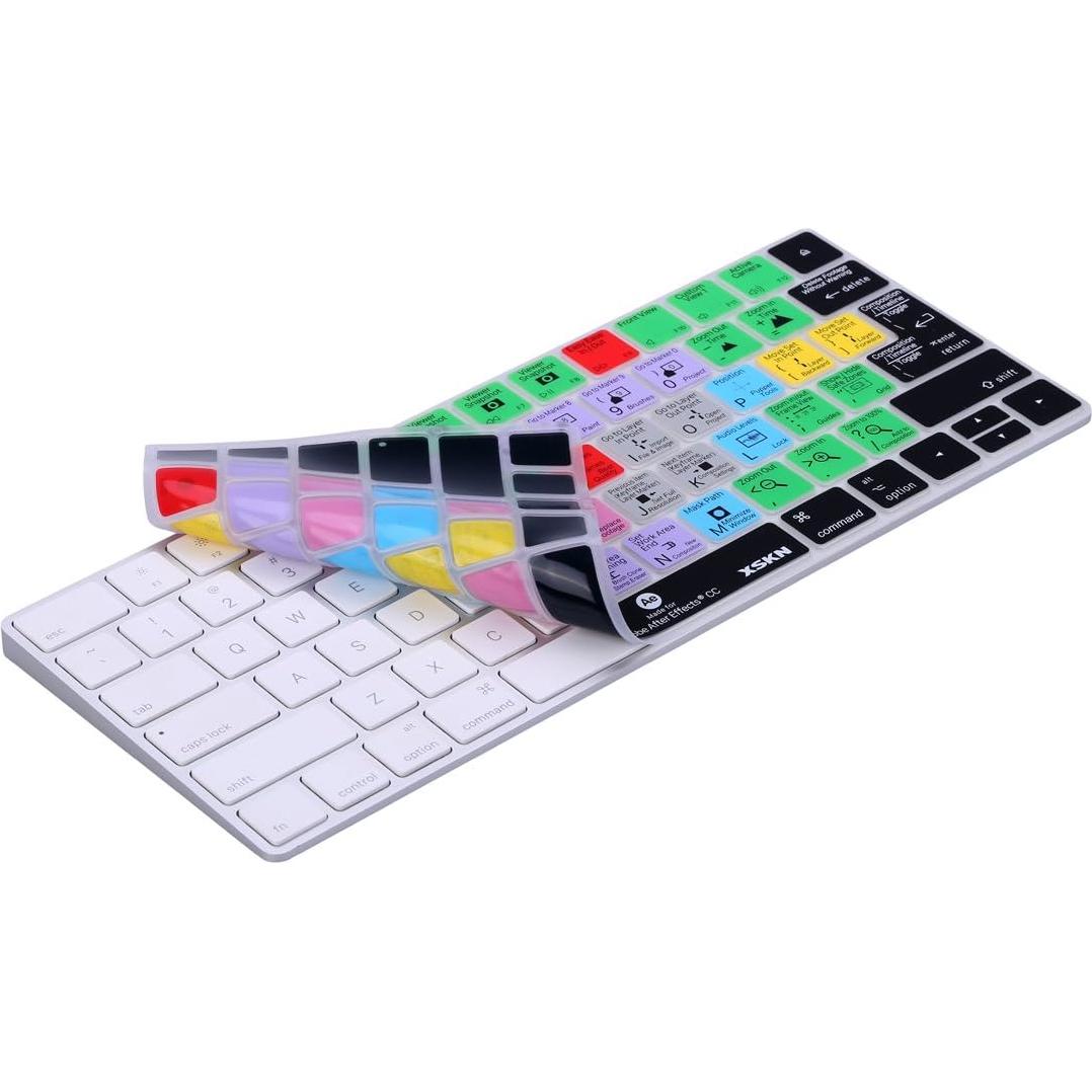 Cubierta de Teclado de Silicona XSKN para Adobe After Effects