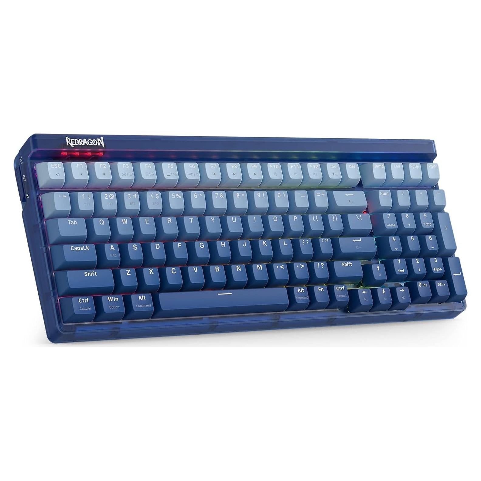 Teclado Gaming Inalámbrico Redragon K656 PRO RGB 100 Teclas