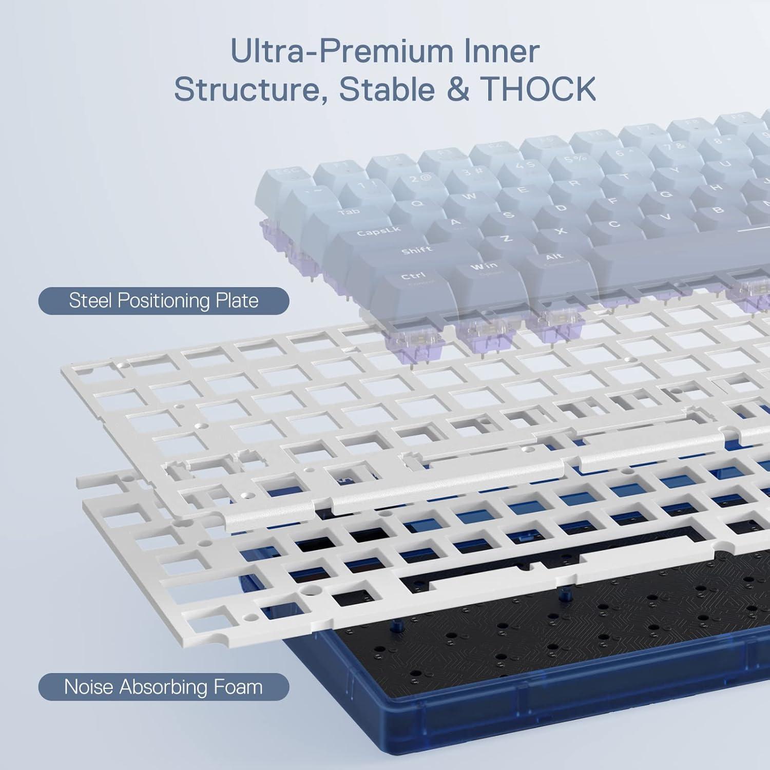 Teclado Gaming Inalámbrico Redragon K656 PRO RGB 100 Teclas