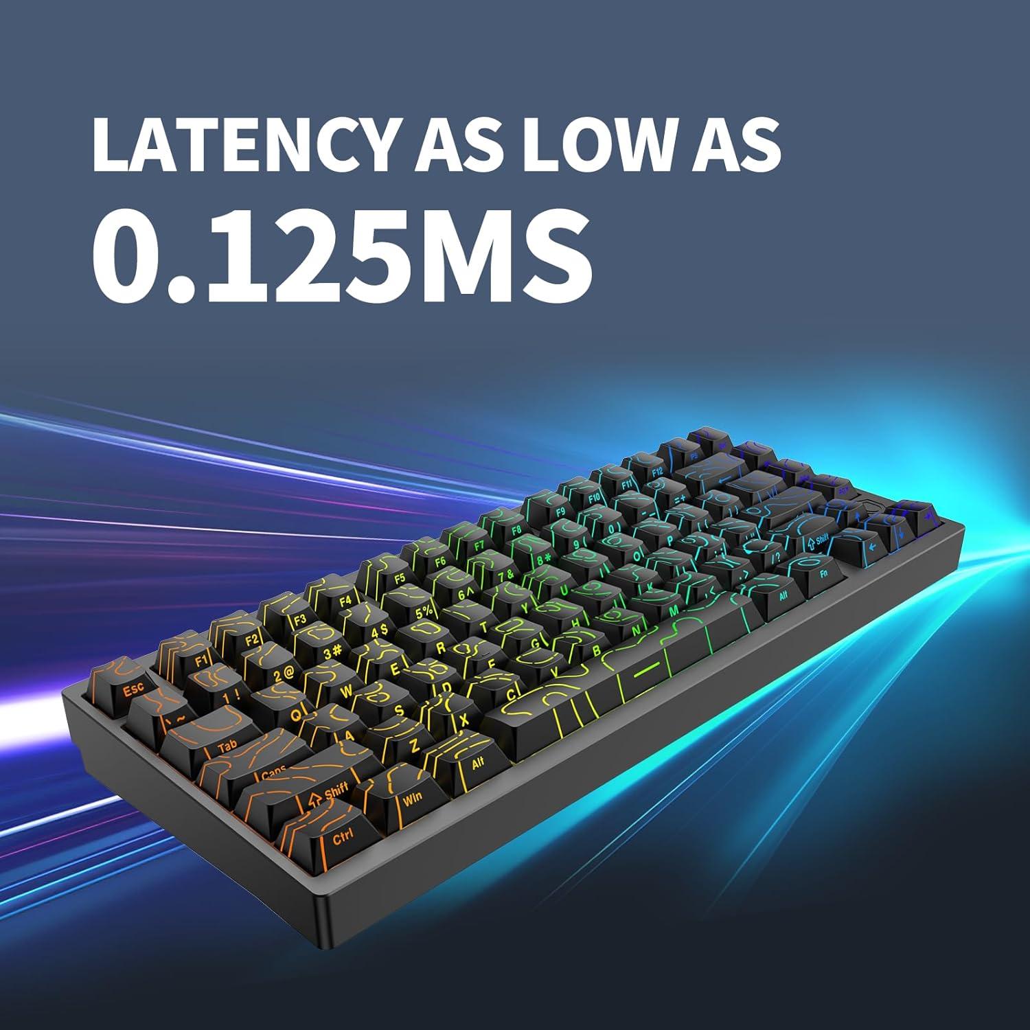 Teclado Mecánico IROK MG75PRO 81 Teclas Interruptor Magnético