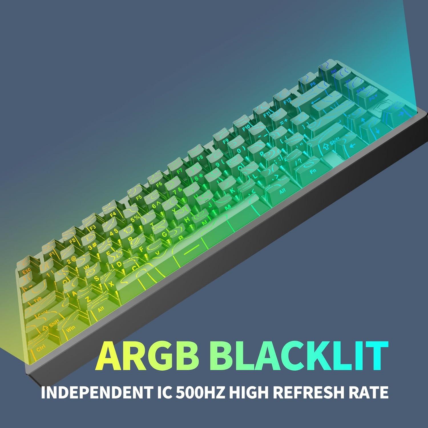 Teclado Mecánico IROK MG75PRO 81 Teclas Interruptor Magnético
