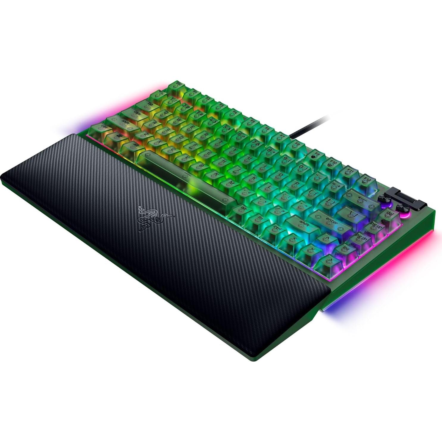 Teclado Mecánico Razer BlackWidow V4 75% RGB Compacto