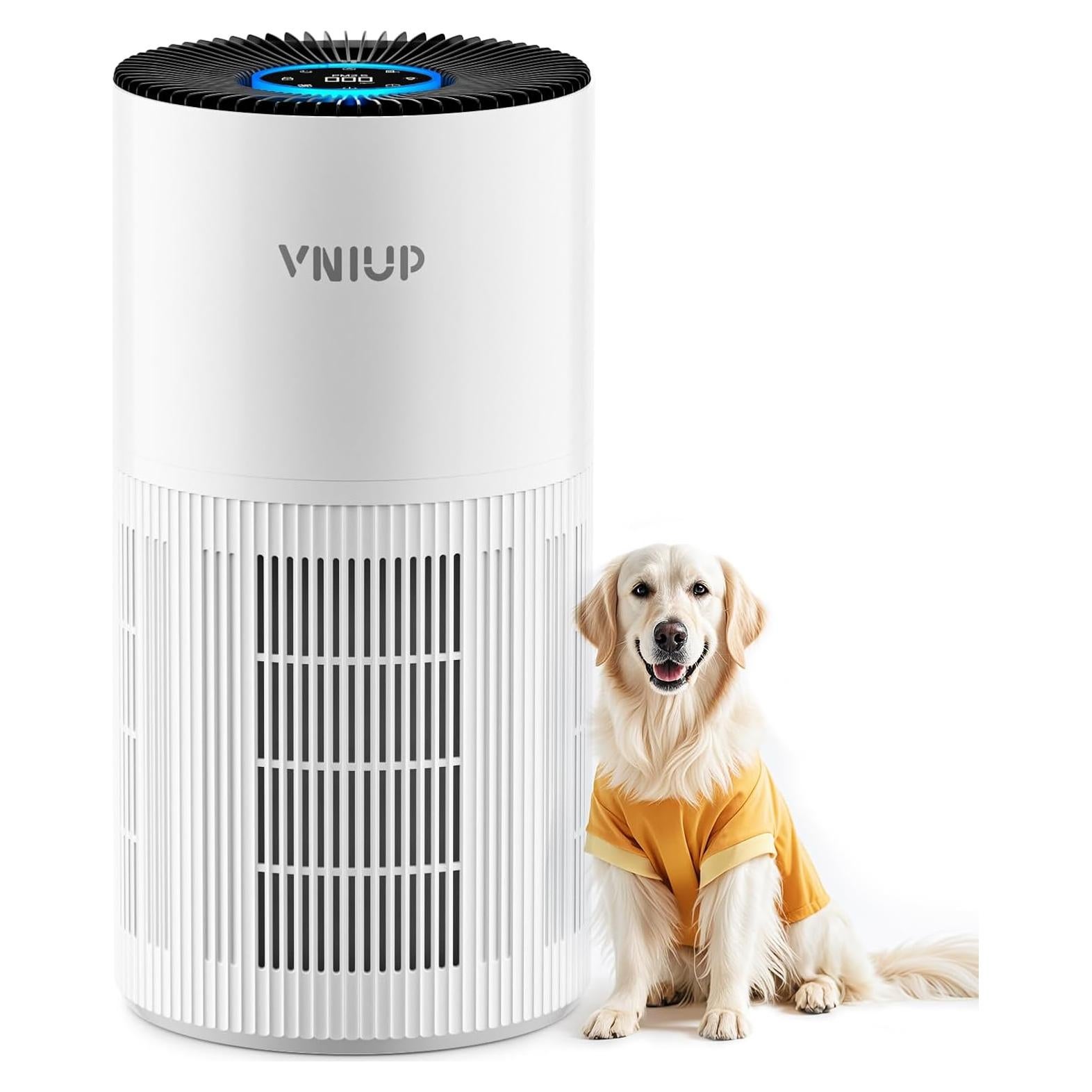 Purificador de Aire VNIUP ZQA-6000A HEPA H14 para Habitaciones Grandes