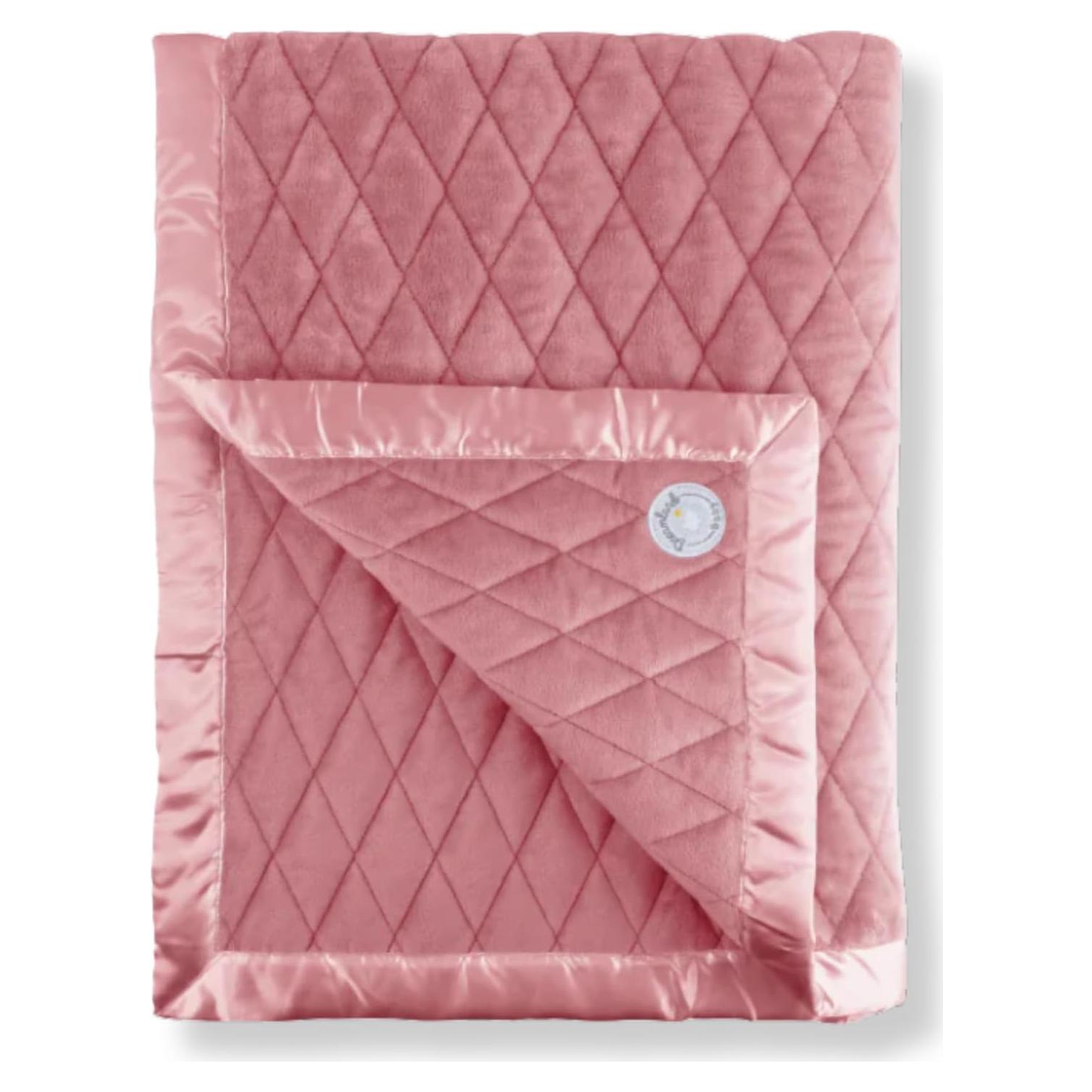 Manta con peso Dreamland Baby 1.81kg Rosa Polvoriento 91x122cm