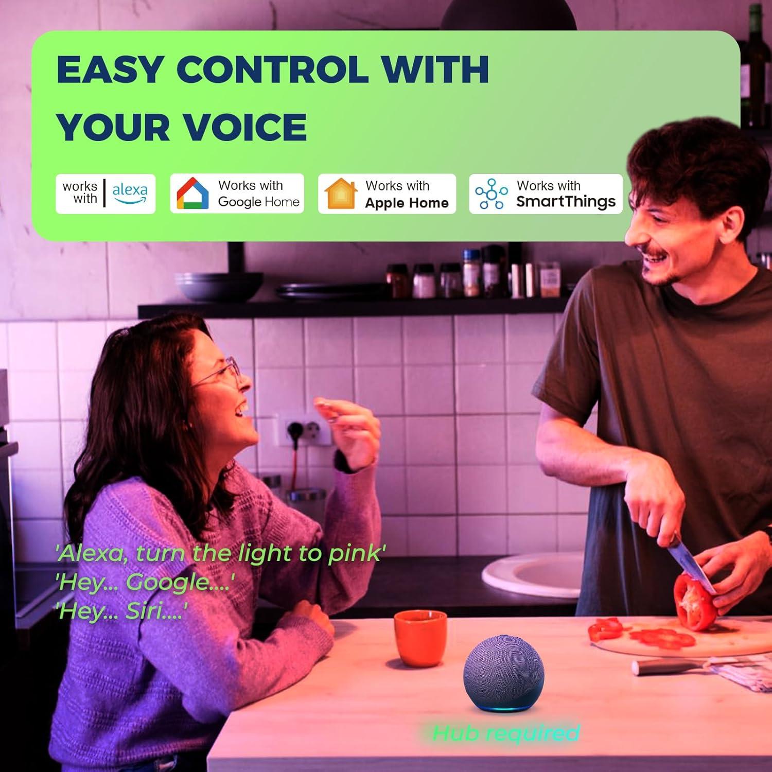 Bombilla Inteligente Lightinginside A19 E26 9W RGBW WiFi 800LM