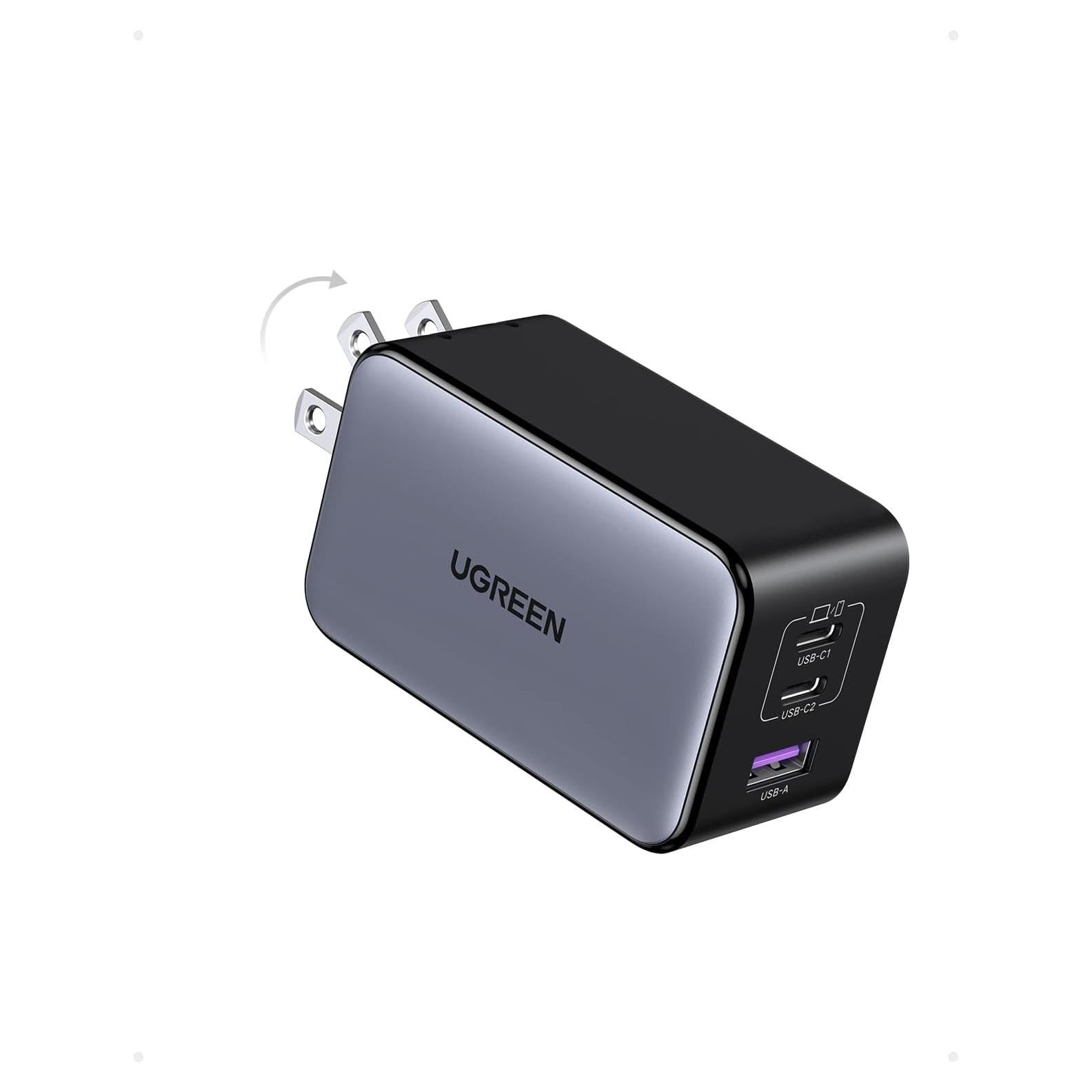 Cargador USB C UGREEN 100W Nexode X 3 Puertos Rápido