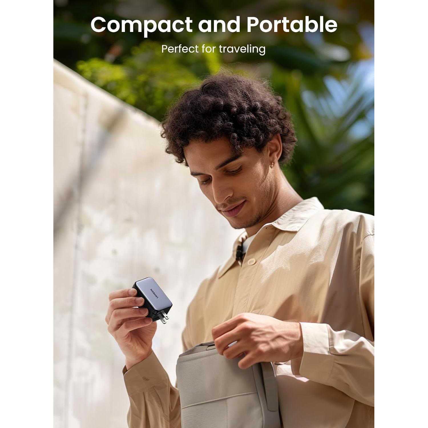 Cargador USB C UGREEN 100W Nexode X 3 Puertos Rápido