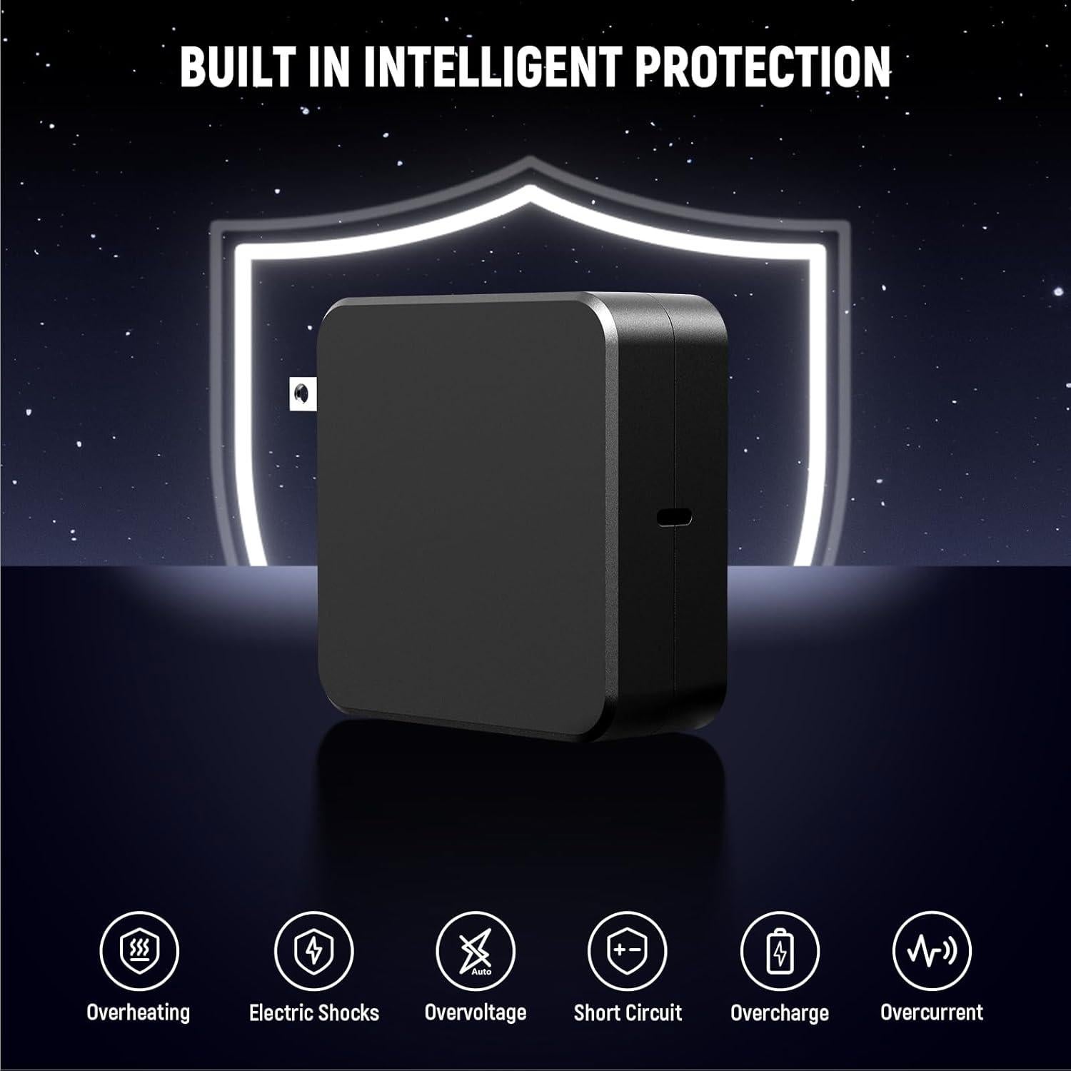 Cargador Rápido GaN NEEWER PD 100W USB C con Cable 60cm