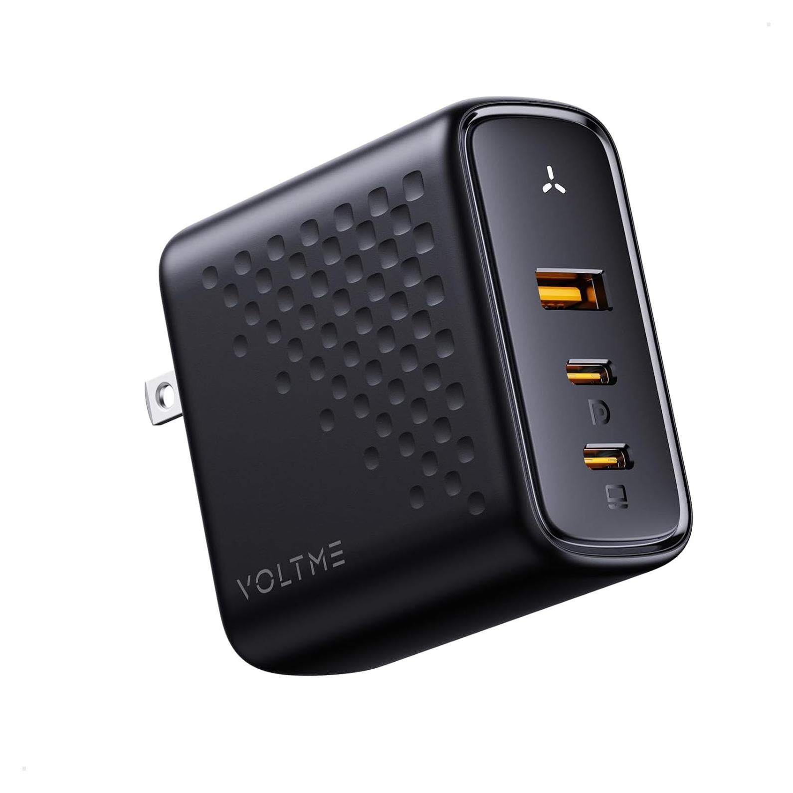 Cargador de Pared VOLTME 100W GaN III USB-C 3 Puertos