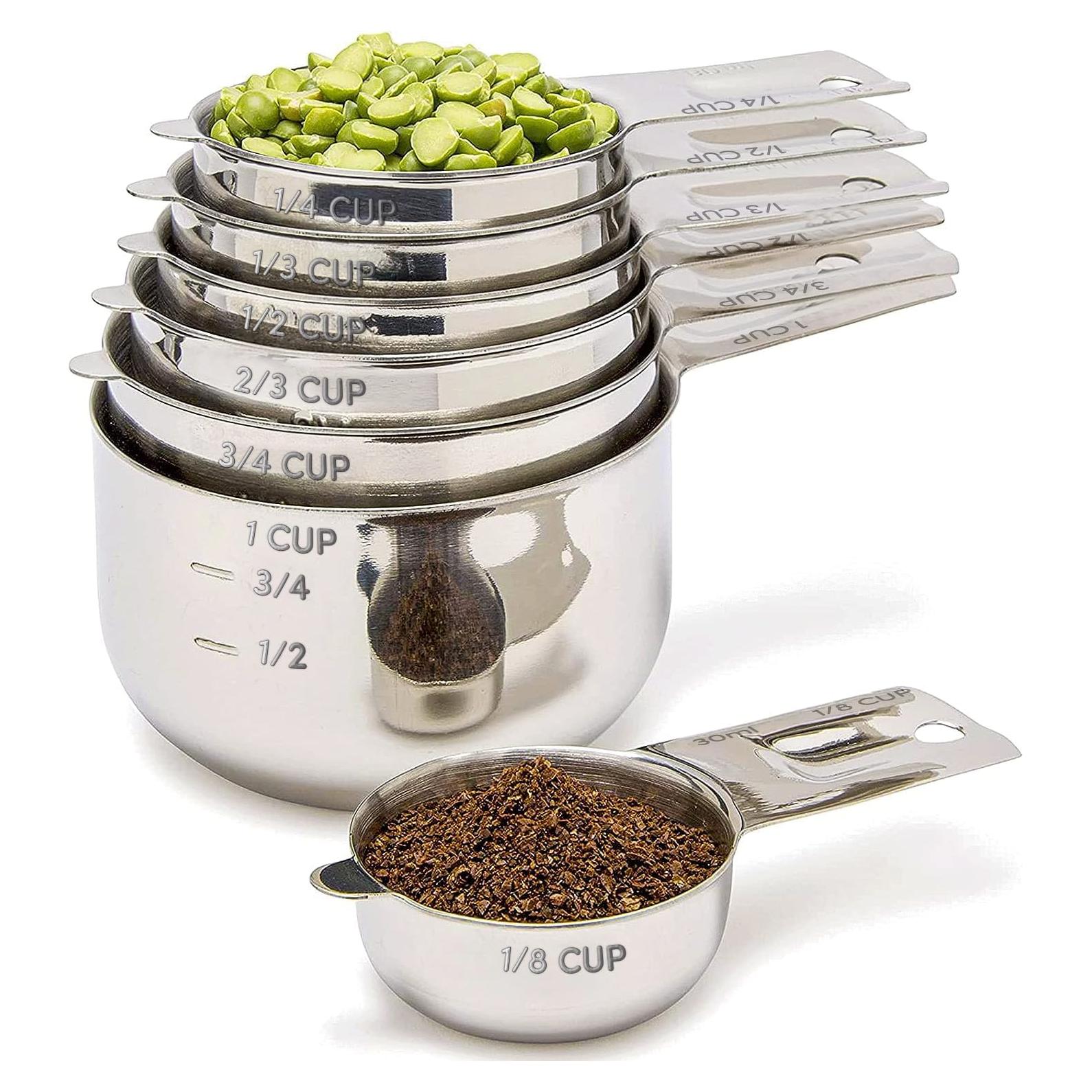 Juego de Tazas Medidoras Simply Gourmet 7 Piezas Acero Inoxidable