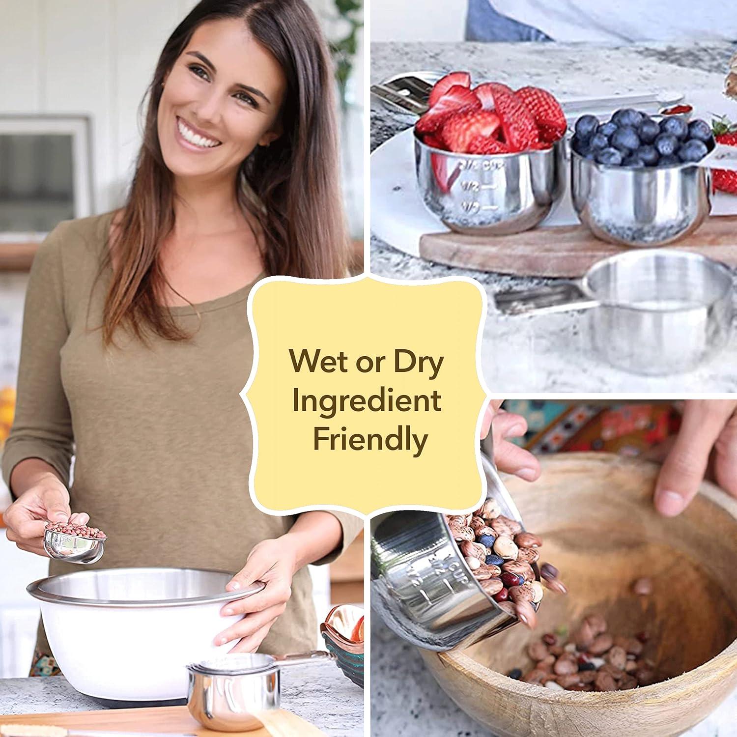 Juego de Tazas Medidoras Simply Gourmet 7 Piezas Acero Inoxidable