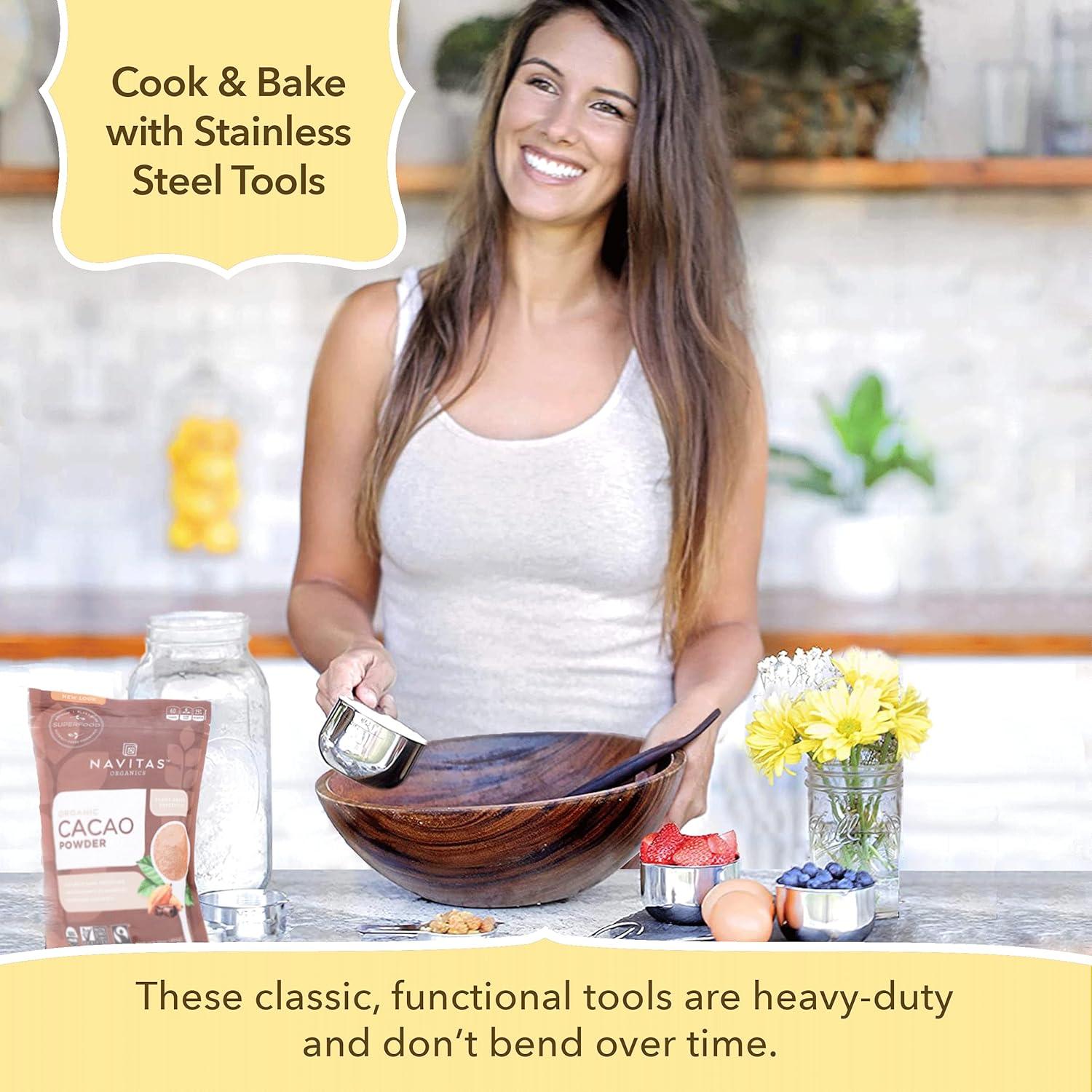 Juego de Tazas Medidoras Simply Gourmet 7 Piezas Acero Inoxidable