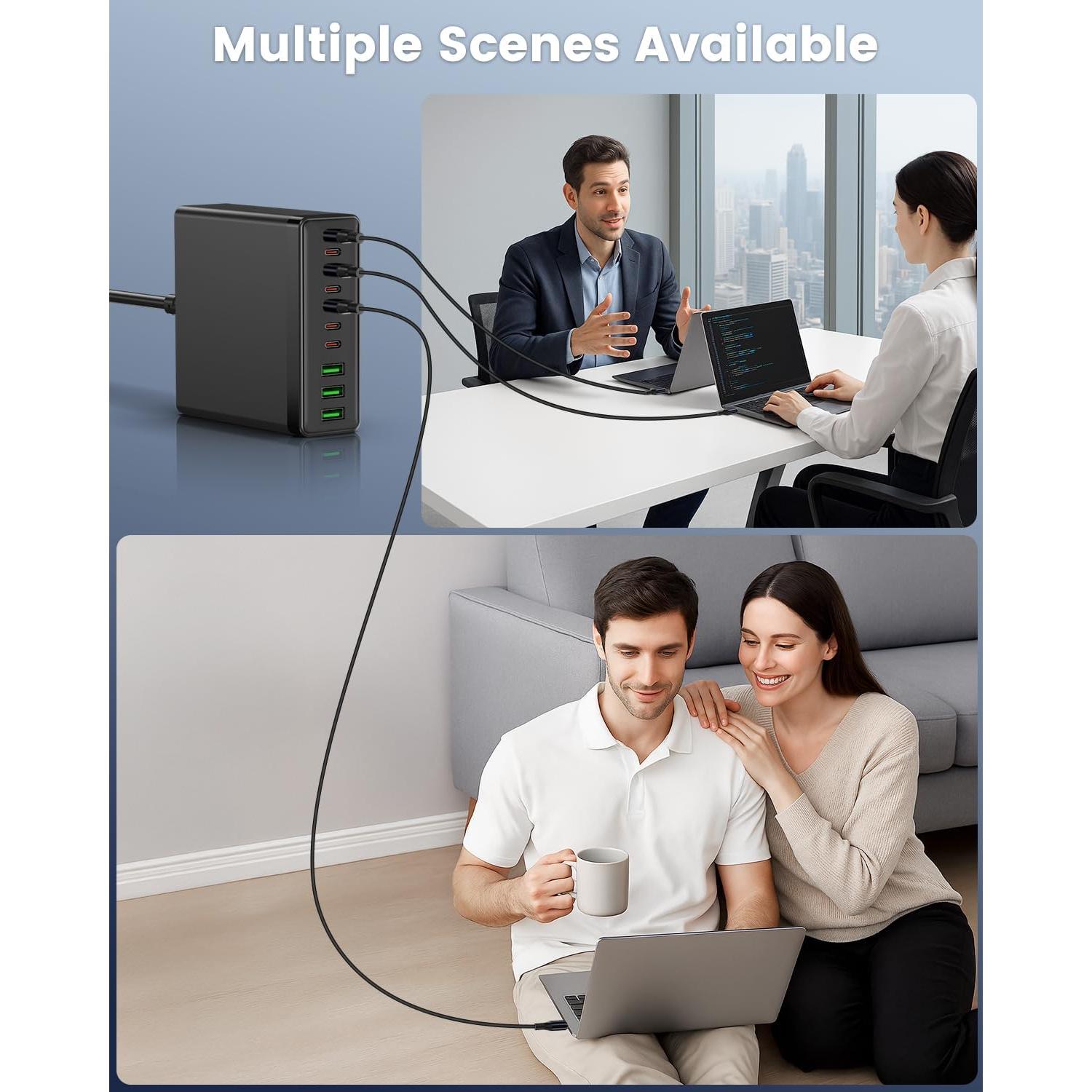 Cargador USB C 780W 10 Puertos Gan Rápido Dongguan YITAI