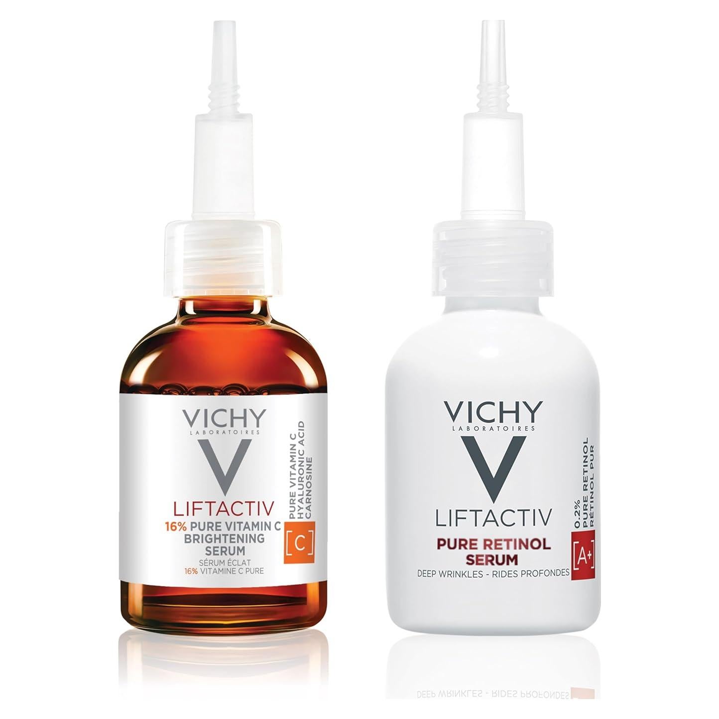 Set Antienvejecimiento Vichy LiftActiv - Suero Vitamina C 16% + Retinol 0.2%