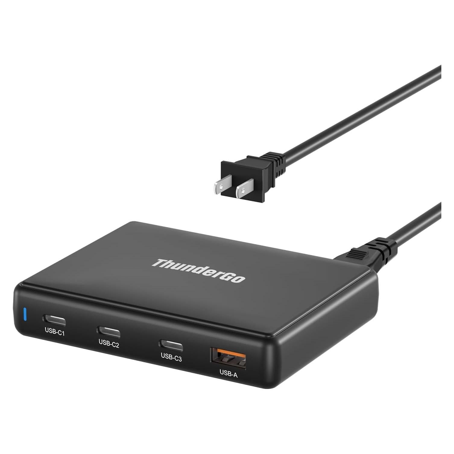 Cargador GaN 140W 4 Puertos USB-C Vina PDT-004 Carga Rápida