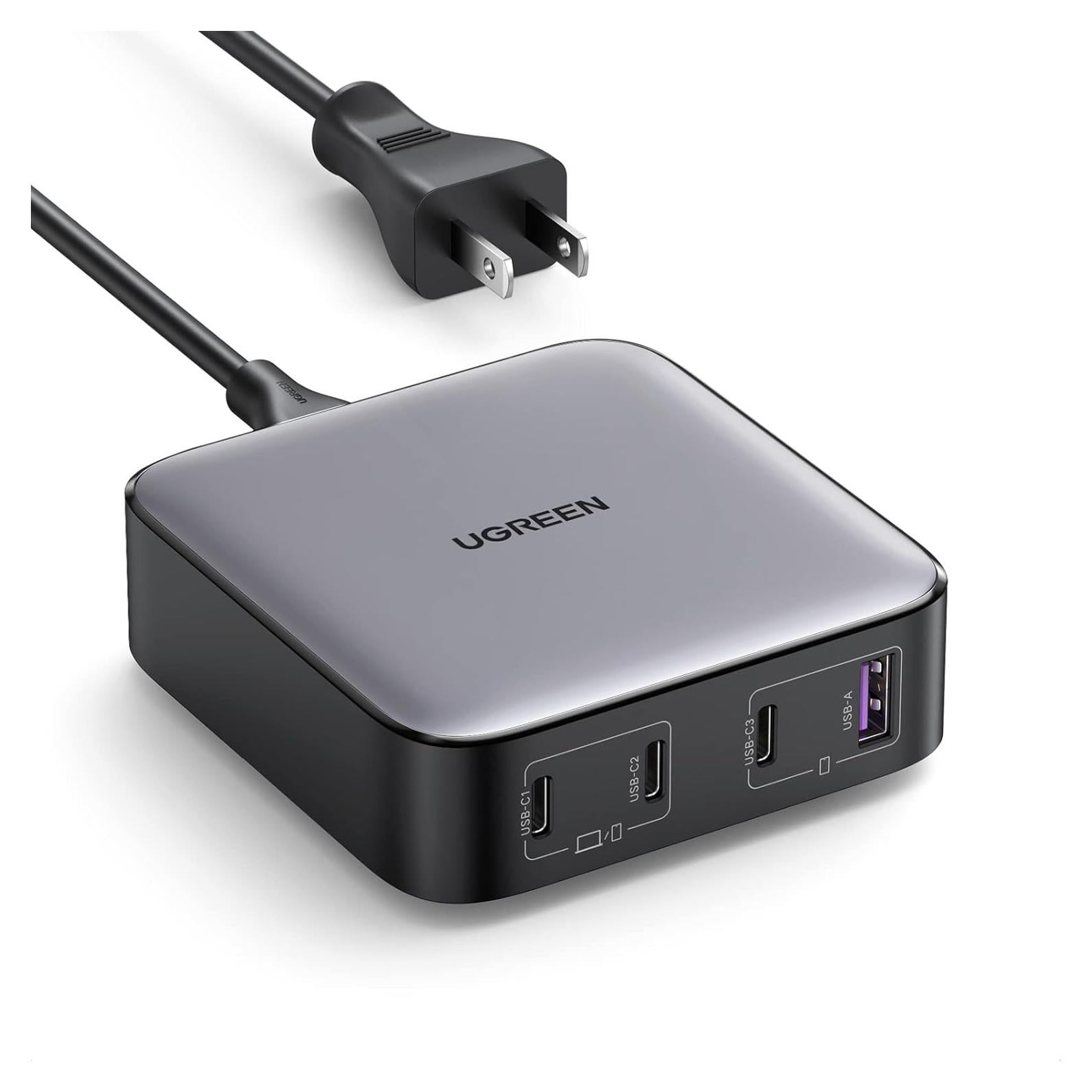 Estación de Carga UGREEN Nexode 100W 4 Puertos USB C