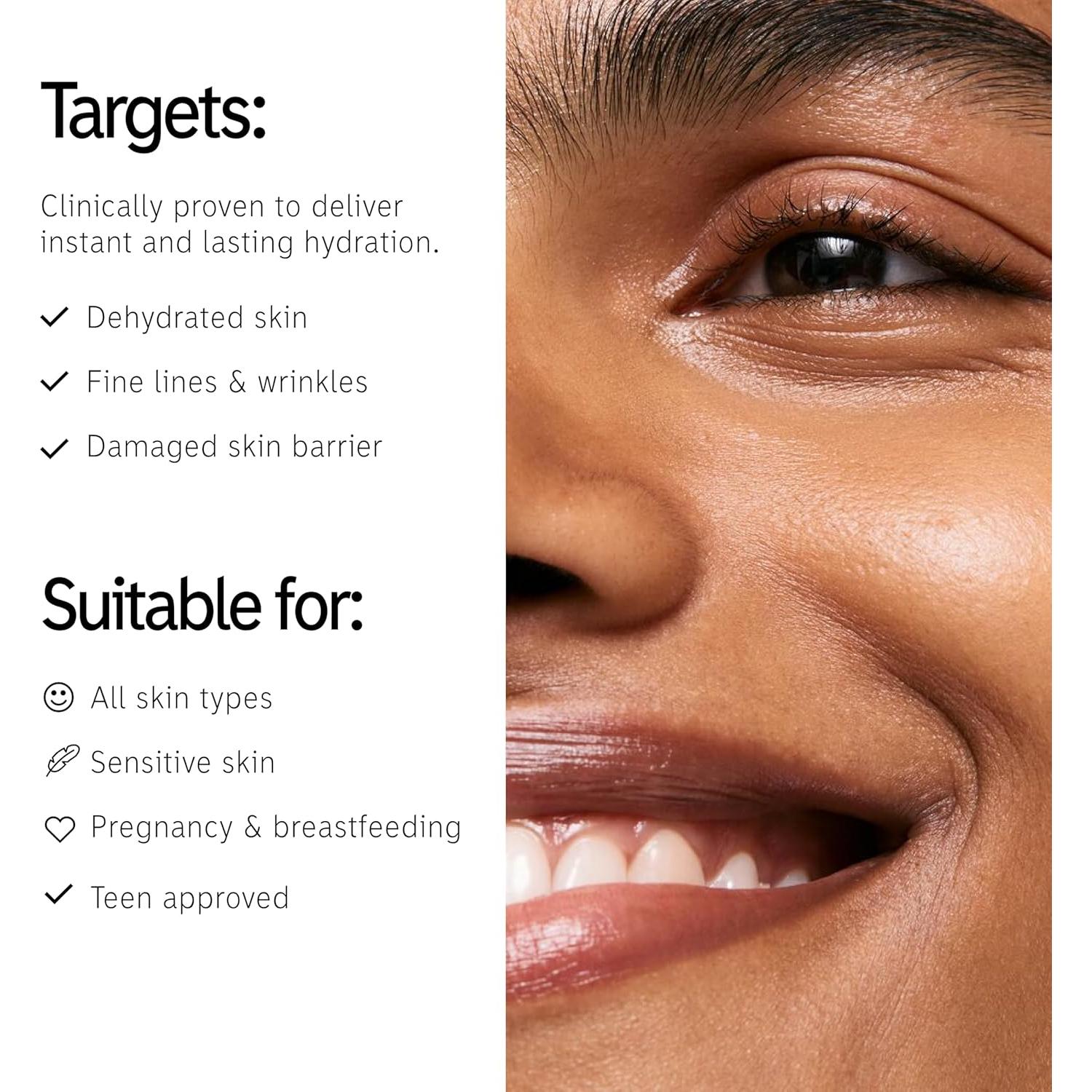 Suero de Ácido Hialurónico El INKEY List 29.57 ml (Paquete de 2)