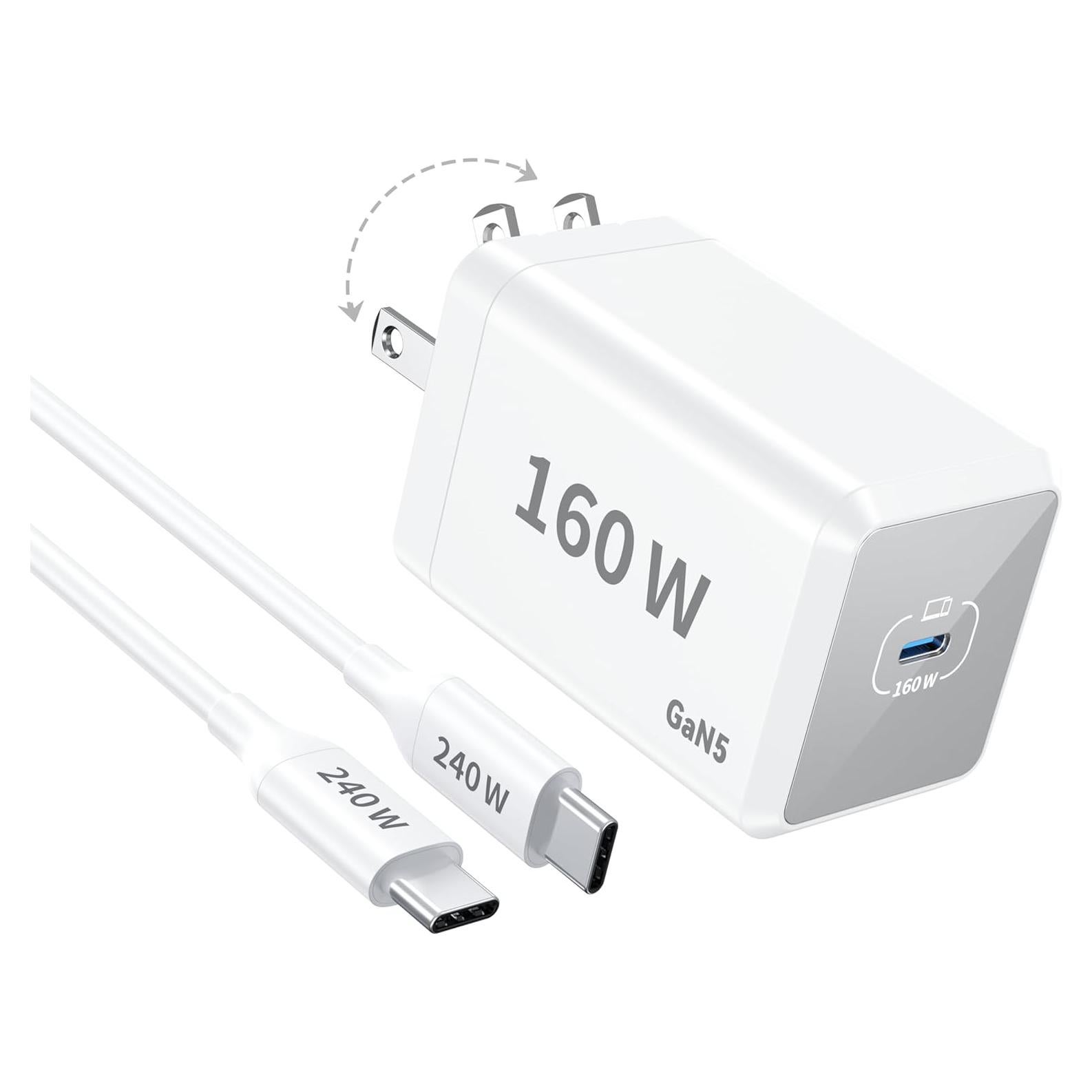 Cargador USB-C 160W Shenzhen Longda para MacBook Pro/Air