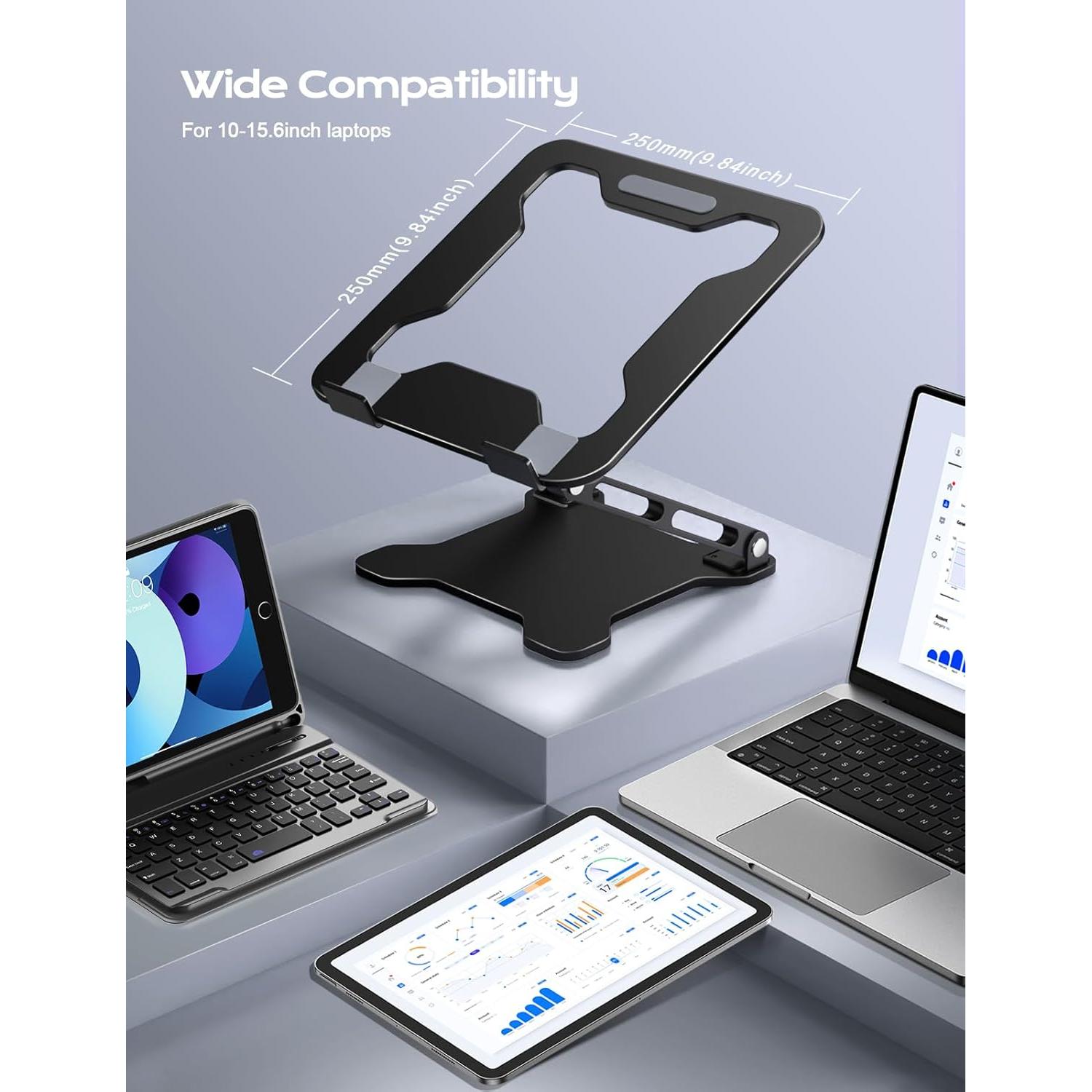 Soporte de Laptop Ajustable LOXP NH02B Ergonómico 10-15.6"