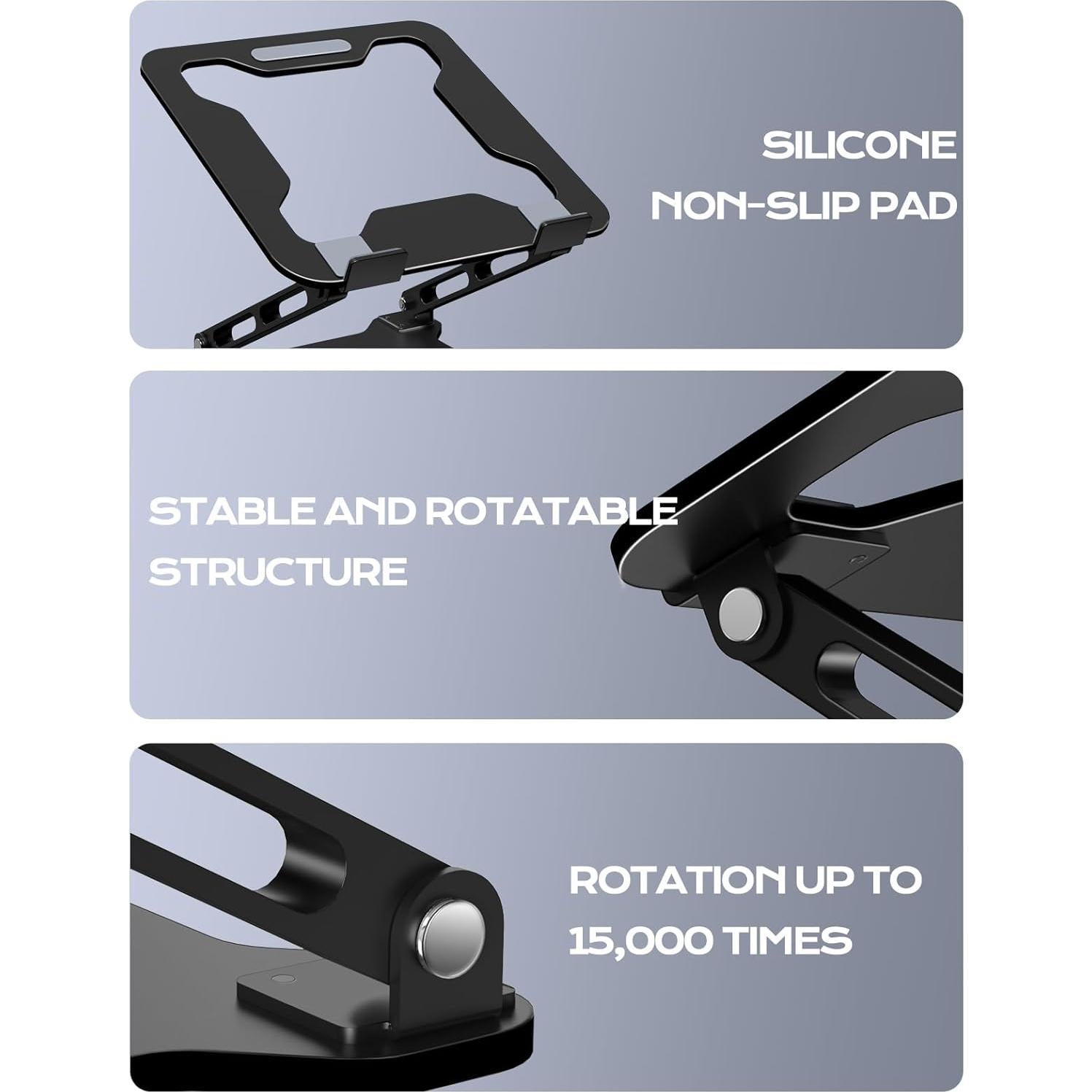 Soporte de Laptop Ajustable LOXP NH02B Ergonómico 10-15.6"