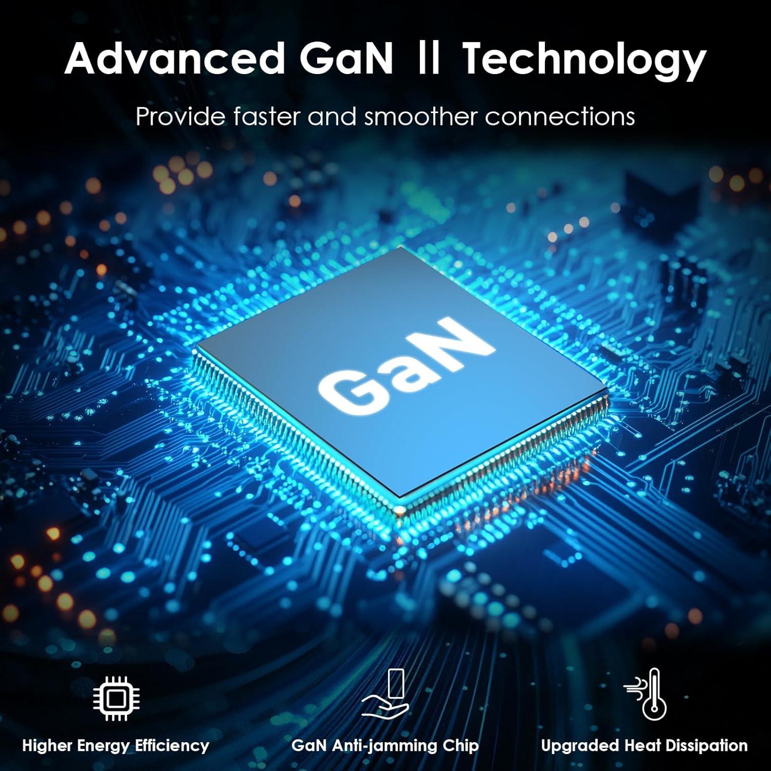 Cargador de Pared USB-C/A 100W Minthouz GaN II 4 Puertos