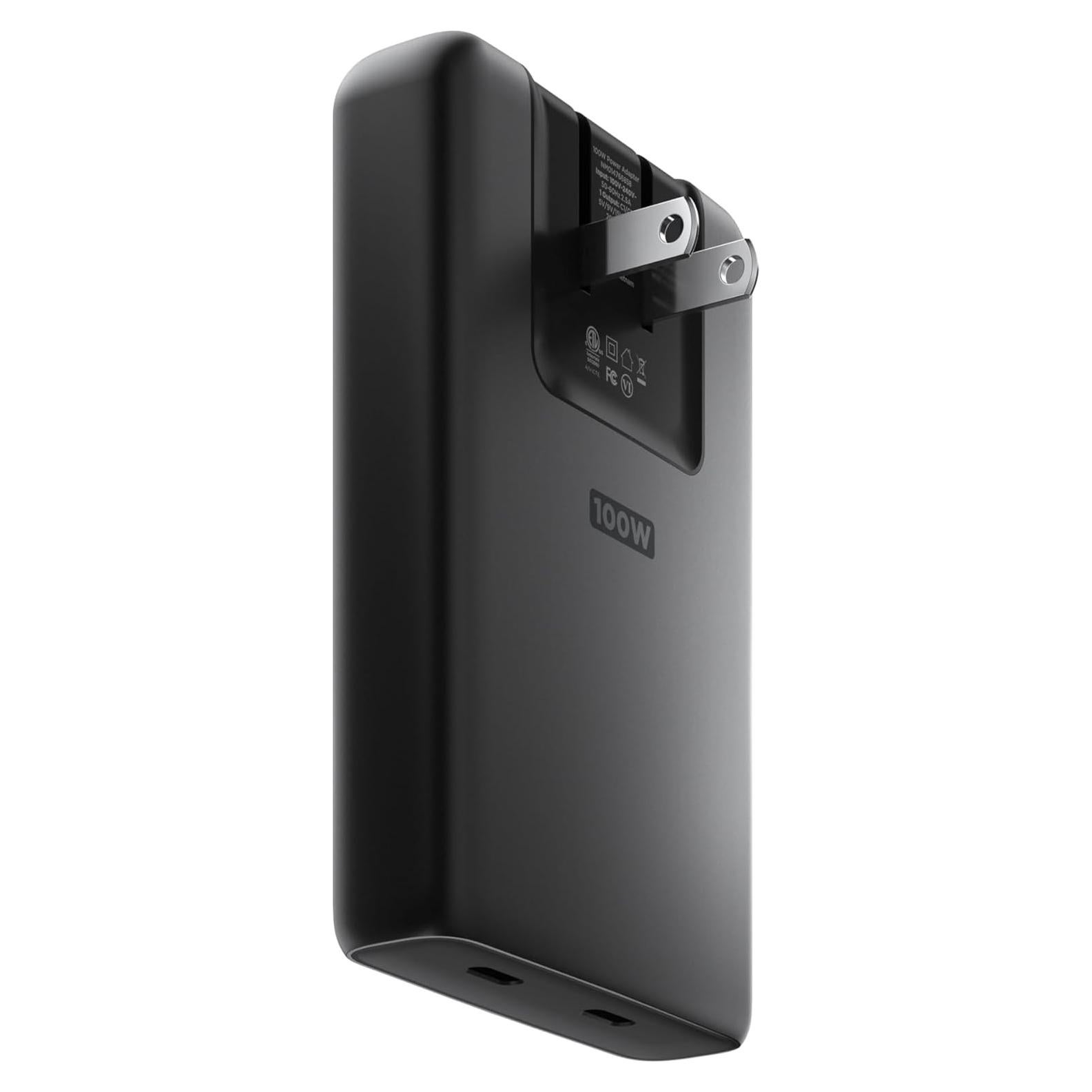 Cargador de Pared Slim Nomad 100W USB-C Doble Rápido