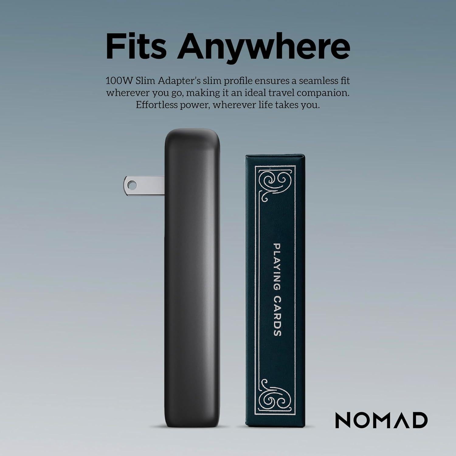 Cargador de Pared Slim Nomad 100W USB-C Doble Rápido