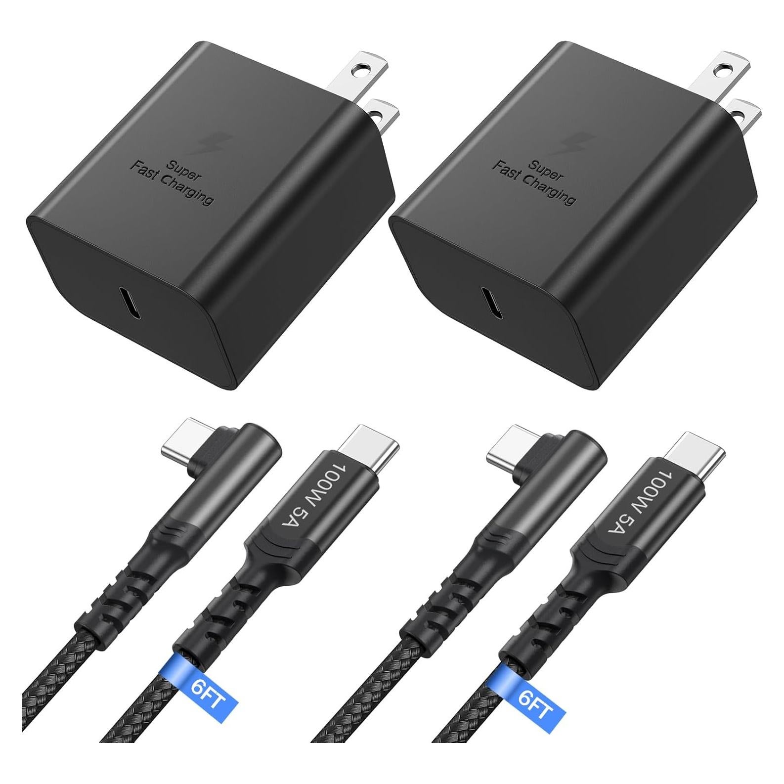 Cargador Rápido USB C 45W Costyle con Cable 6.6FT para Samsung