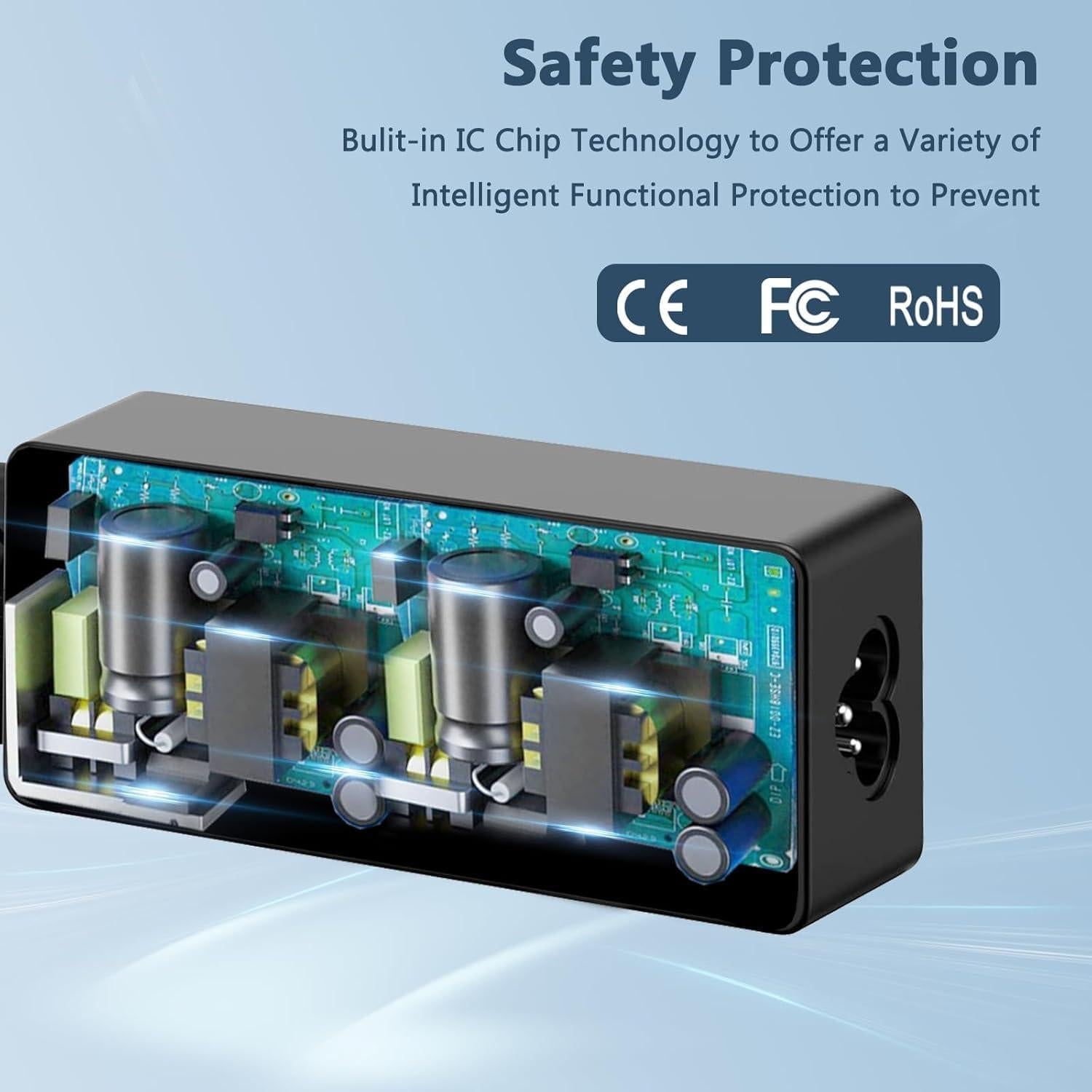 Cargador USB-C 100W ELECBRAIN para MacBook y laptops