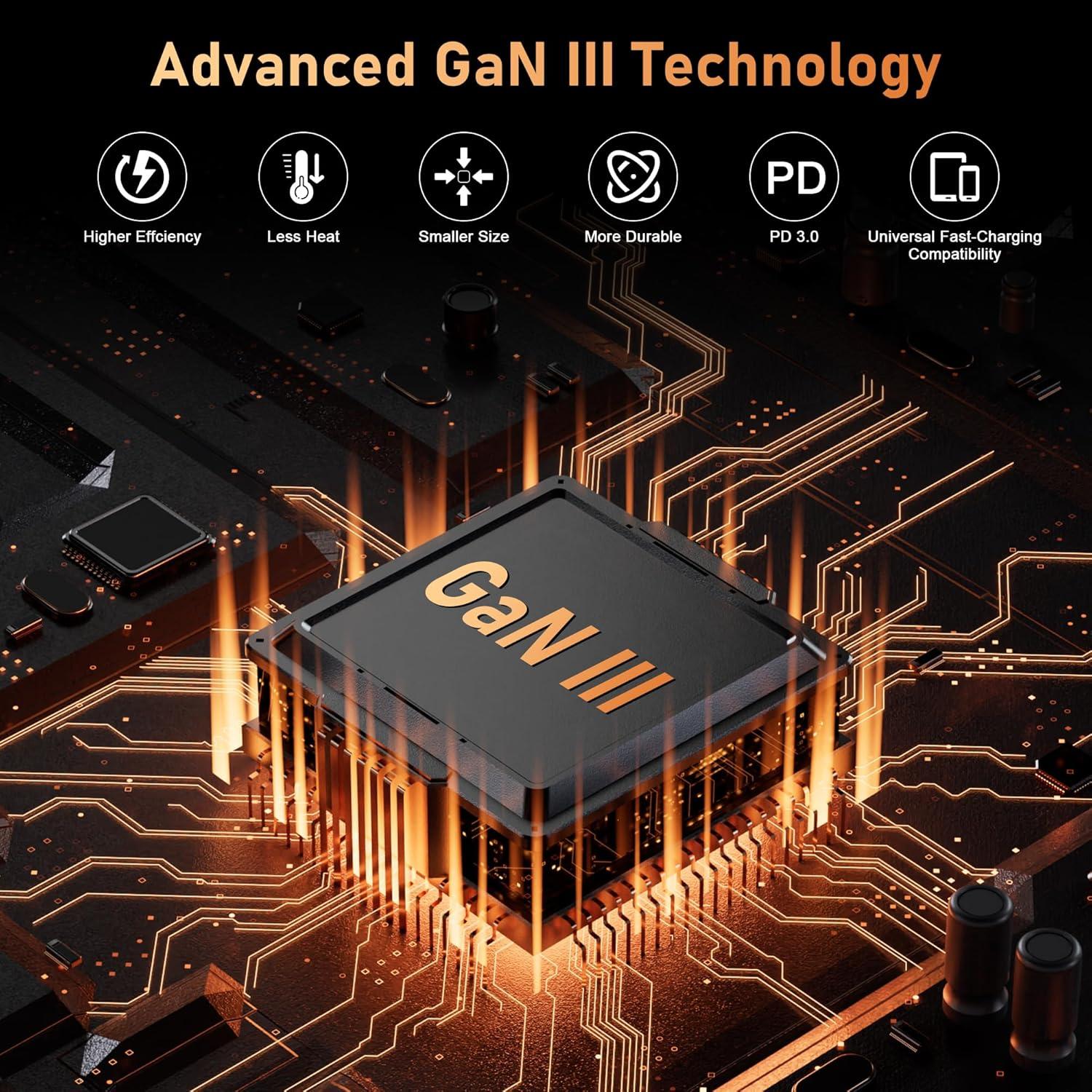 Adaptador de Viaje Universal 120W VYLEE con 4 USB-C y AC