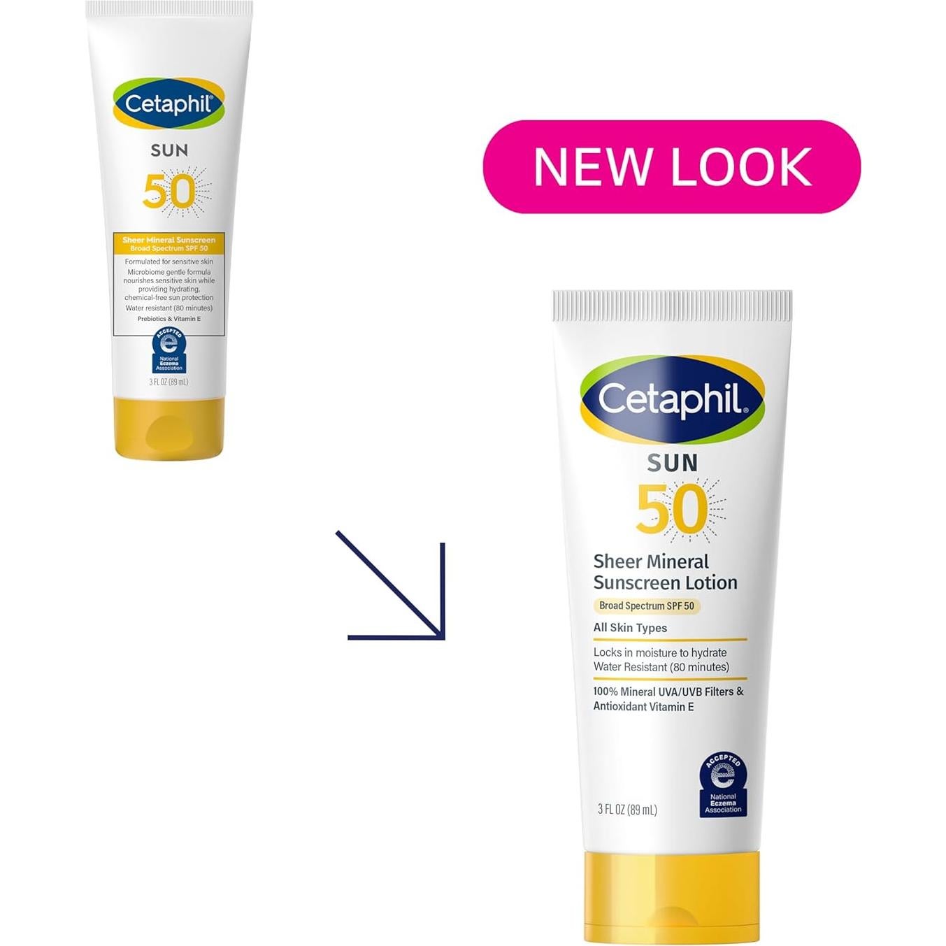 CETAPHIL Loción Solar Mineral SPF 50 100% Mineral 106g