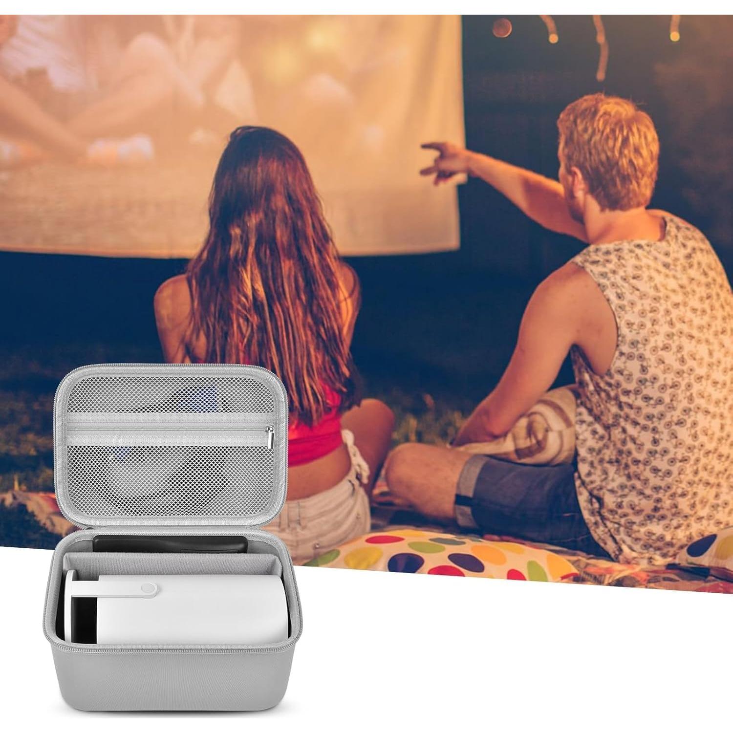 Funda de Proyector Portátil Grapsa HY300 Pro+ Gris Claro