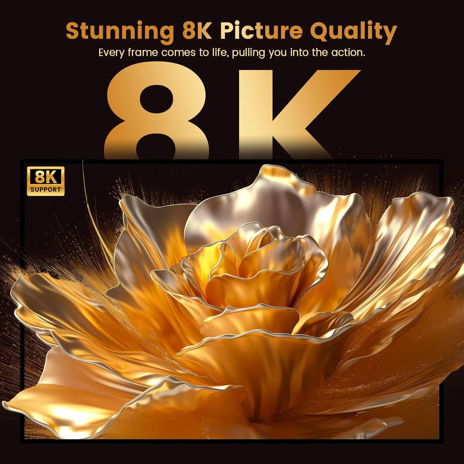 Proyector Inteligente Chicdaze H5 300 ANSI 8K Portátil