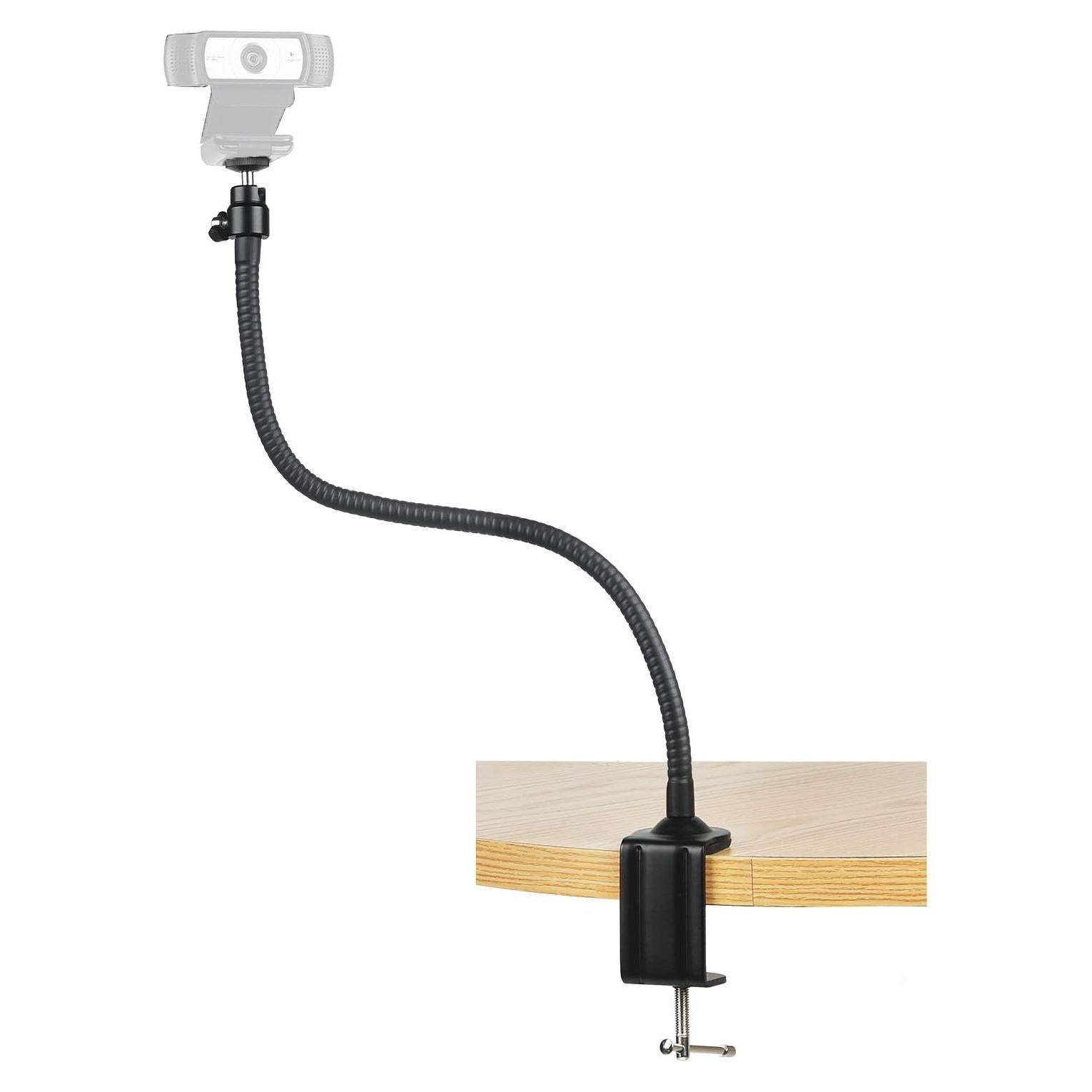 Soporte para Webcam AceTaken - Brazo Ajustable 64 cm Negro