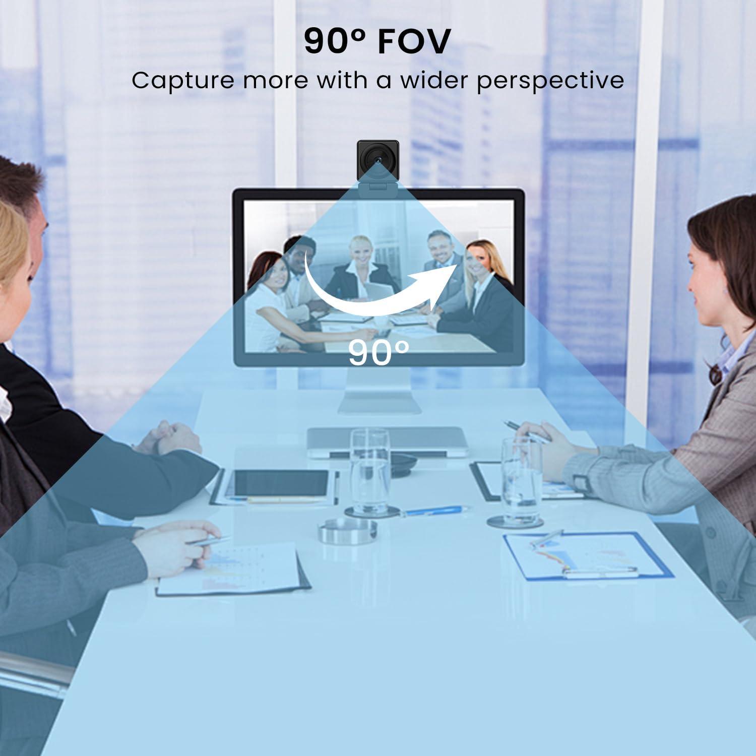 Webcam CIRICO UltraCam L43C 4K 48MP con Auto Zoom y Micrófono