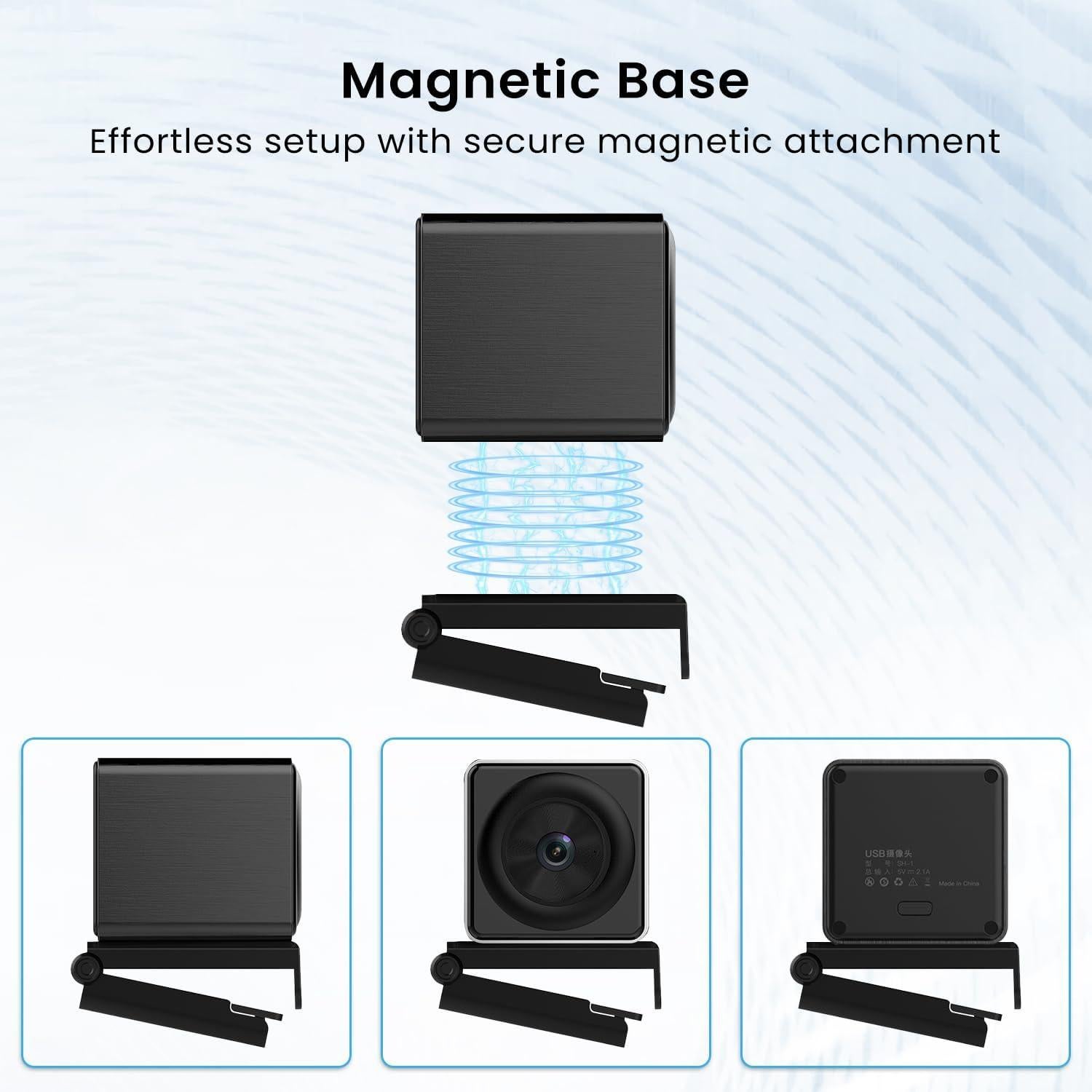 Webcam CIRICO UltraCam L43C 4K 48MP con Auto Zoom y Micrófono