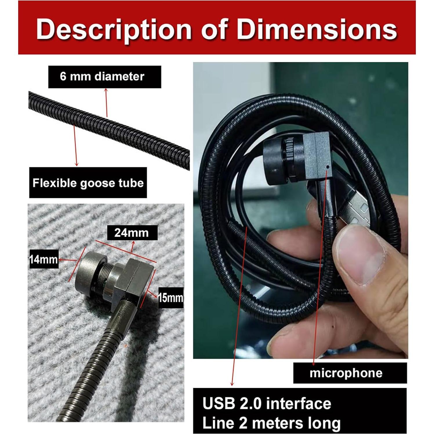 Webcam 1080P Jiawu con Micrófono Integrado y Enfoque Ajustable