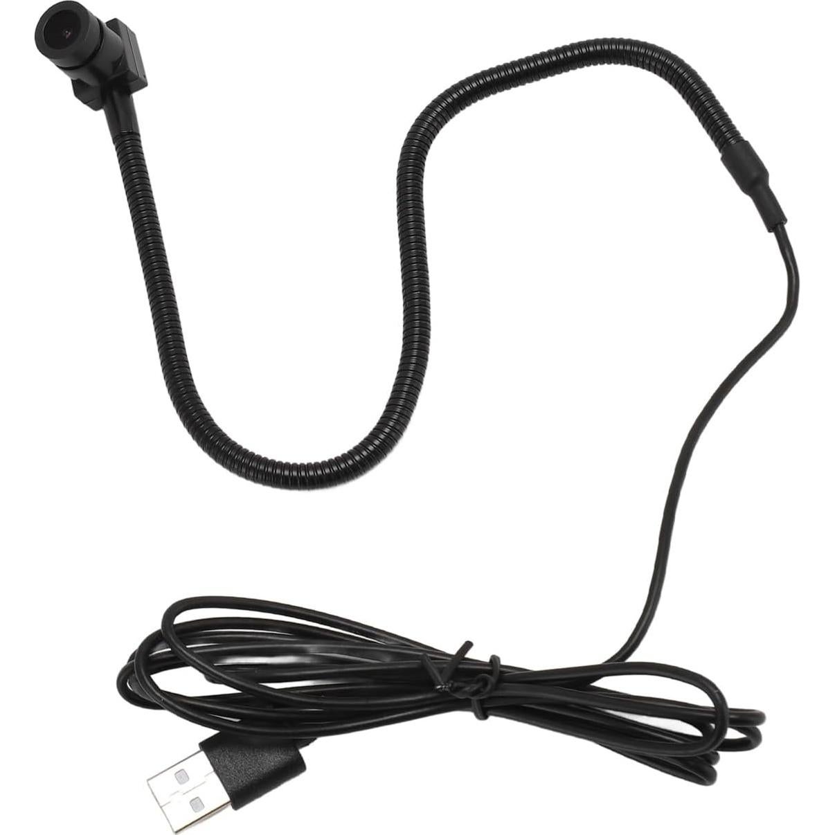 Webcam 1080P Jiawu con Micrófono Integrado y Enfoque Ajustable