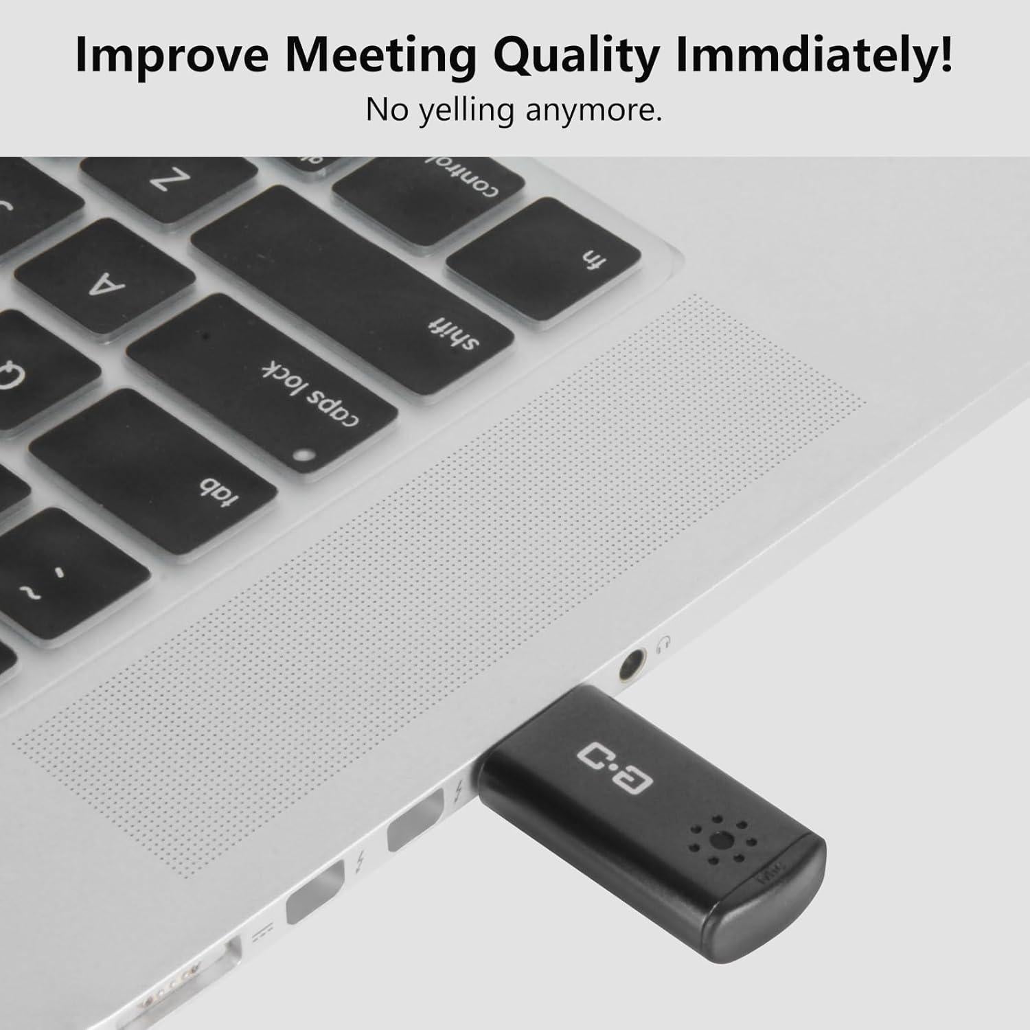 Micrófono USB portátil ChanGeek CHS-M3 alta sensibilidad