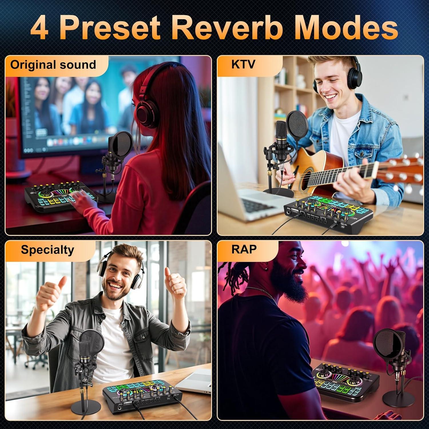 Kit de Podcast X3-BM700S con Mezclador y Micrófono 3.5mm