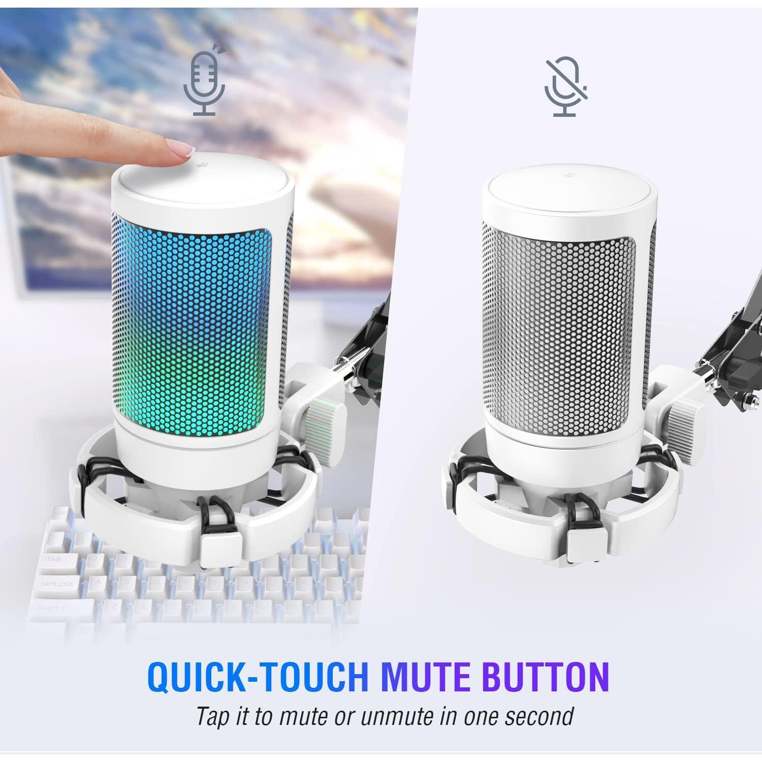 Auriculares Gaming FIFINE con Micrófono USB RGB 7.1 para PC/PS4/PS5