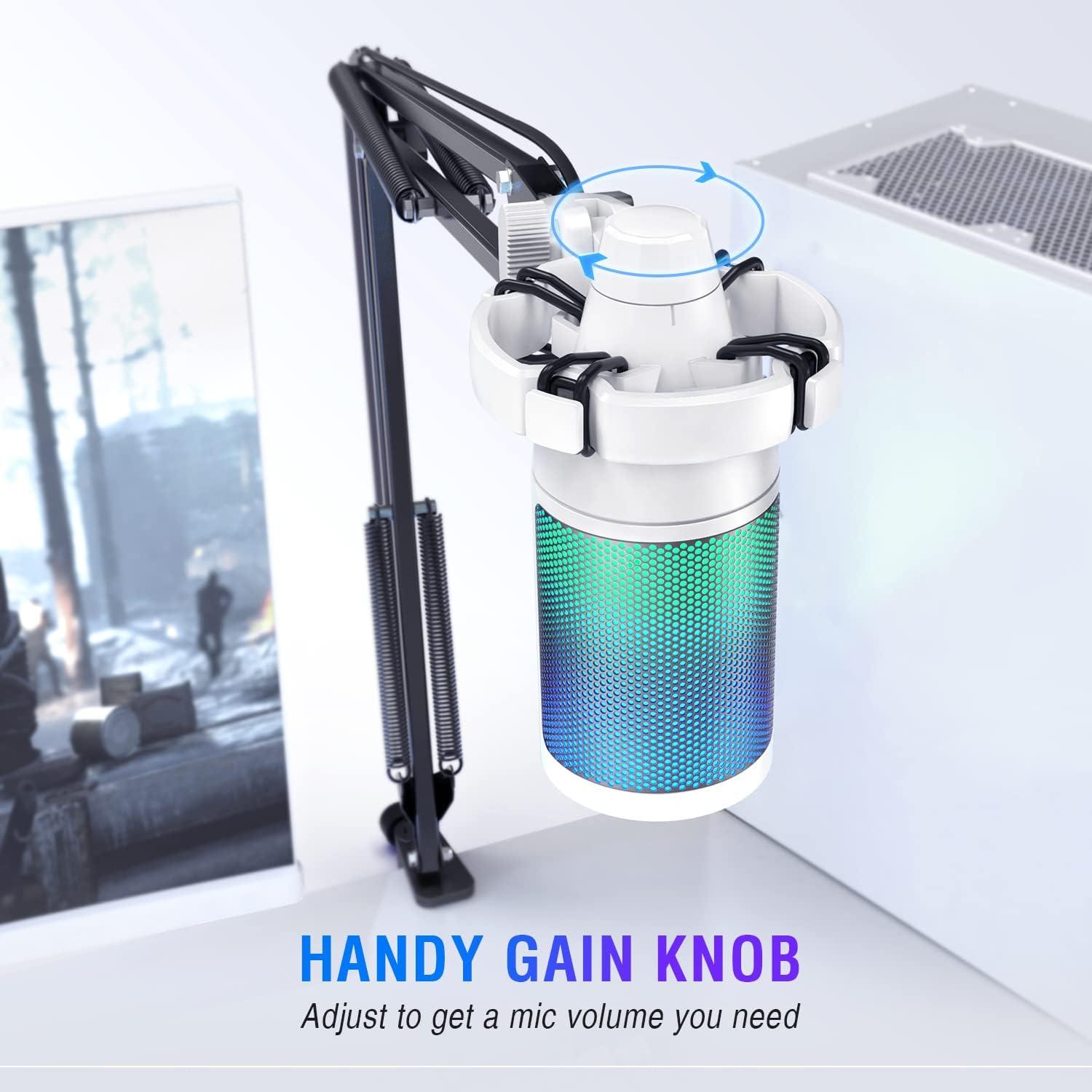 Auriculares Gaming FIFINE con Micrófono USB RGB 7.1 para PC/PS4/PS5