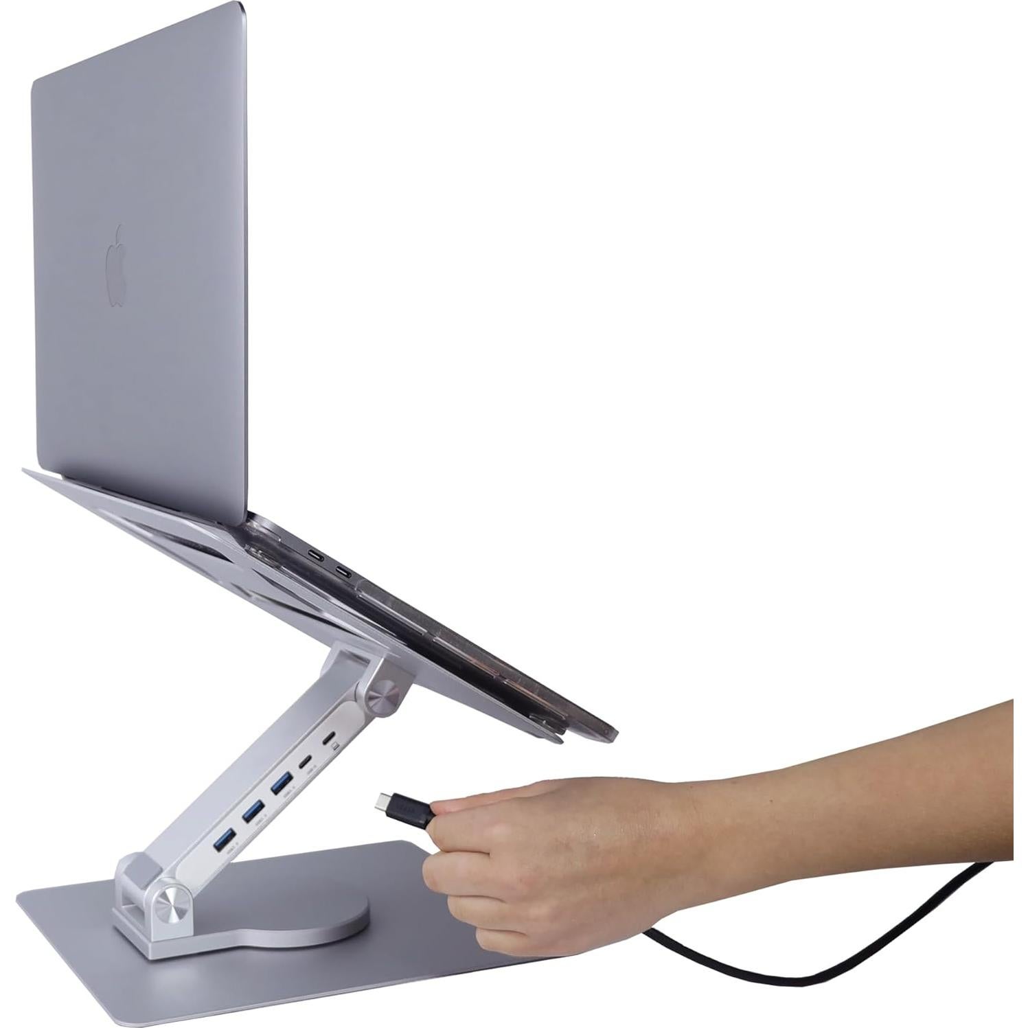 Soporte Ajustable para Laptop Vanli 360° Ergonómico Plegable
