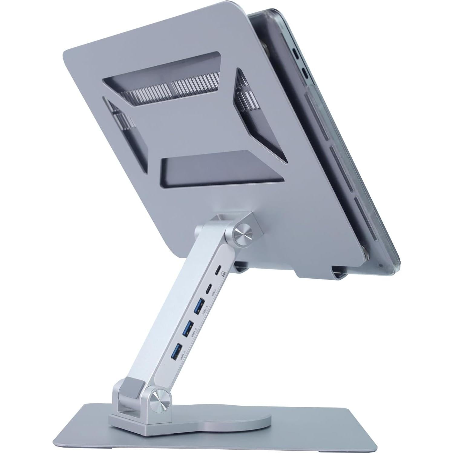 Soporte Ajustable para Laptop Vanli 360° Ergonómico Plegable