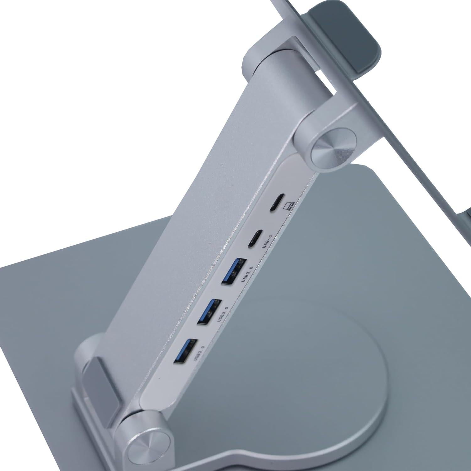 Soporte Ajustable para Laptop Vanli 360° Ergonómico Plegable