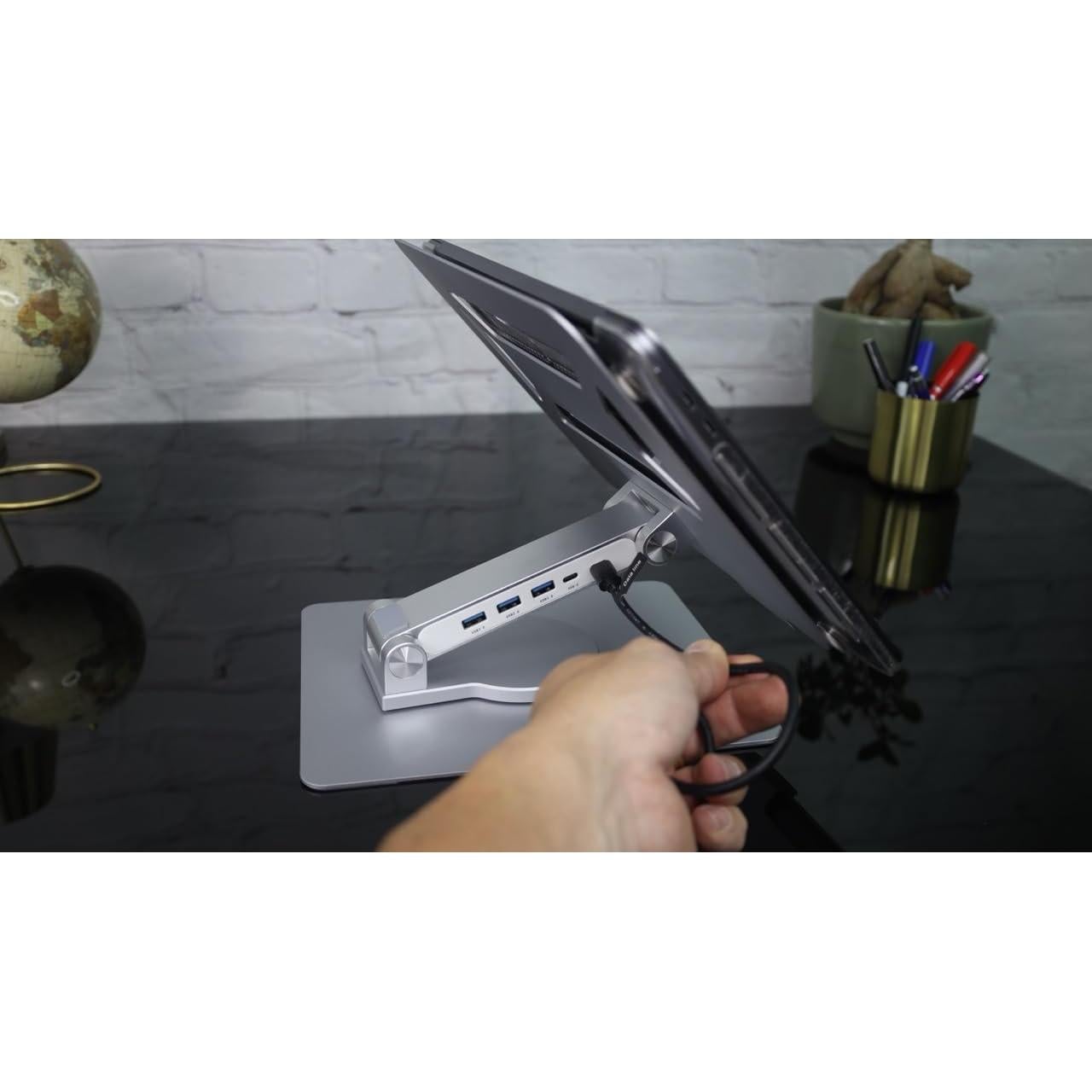 Soporte Ajustable para Laptop Vanli 360° Ergonómico Plegable